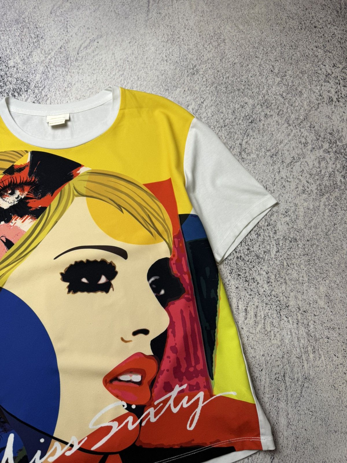 Miss Sixty Vintage Miss Sixty Sexy Logo Girl Gun Tee Y2K Awant Garde Size M / US 6-8 / IT 42-44 - 7 Thumbnail