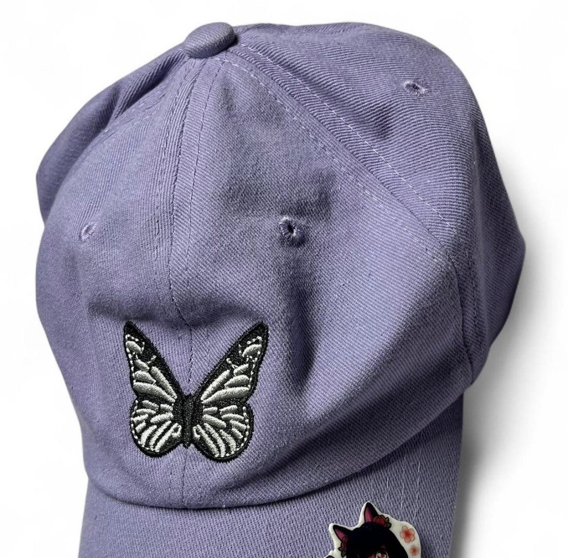Keds 90s Vintage Snapback w/ butterfly patch/Lilith Devil Pin Size ONE SIZE - 3 Thumbnail