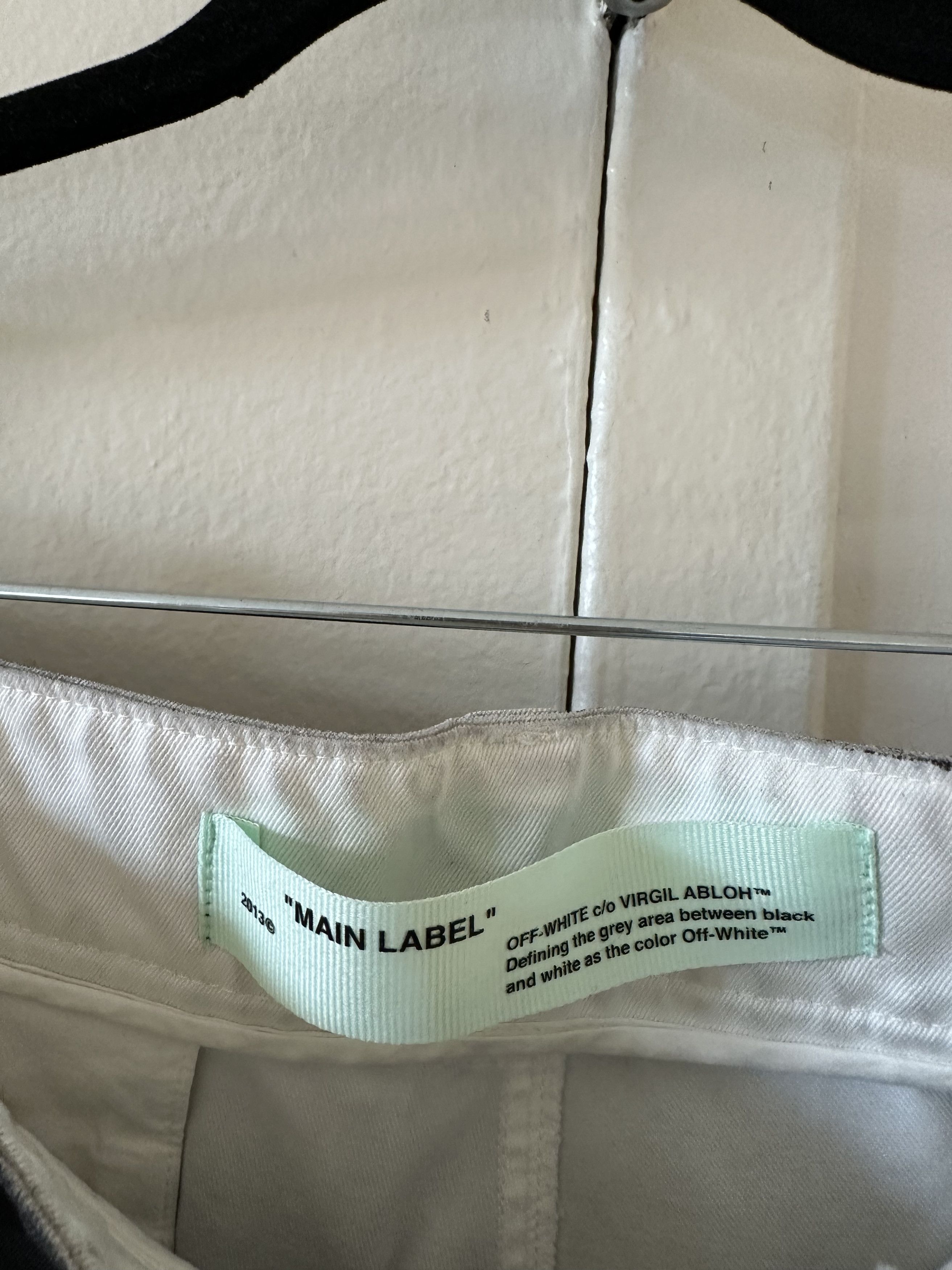 Off-White Off-White Canvas Work Pants Size US 34 / EU 50 - 3 Thumbnail