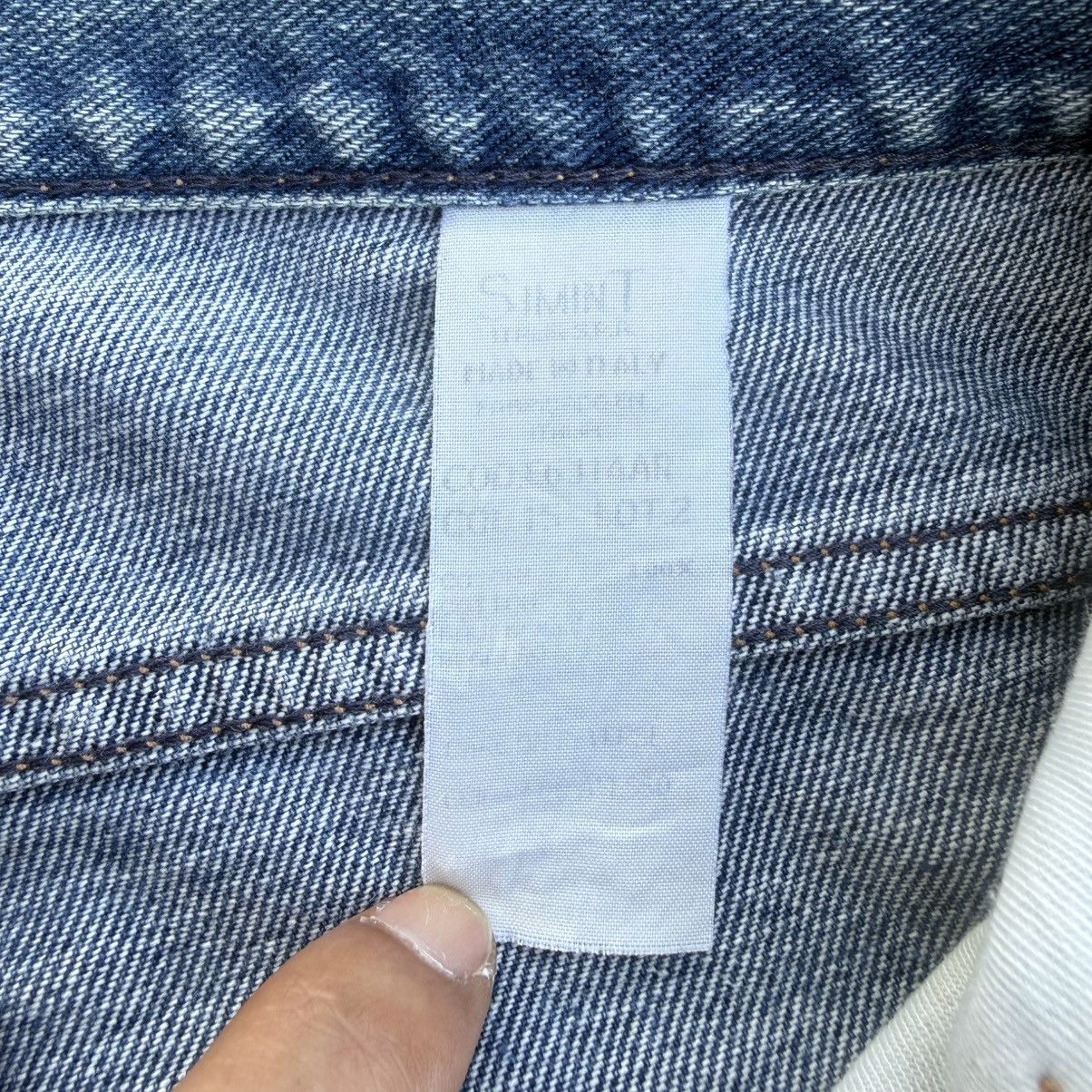 Armani Vintage Armani Jeans Button Fly Rusty Faded Denim Jean Size US 31 - 14 Thumbnail