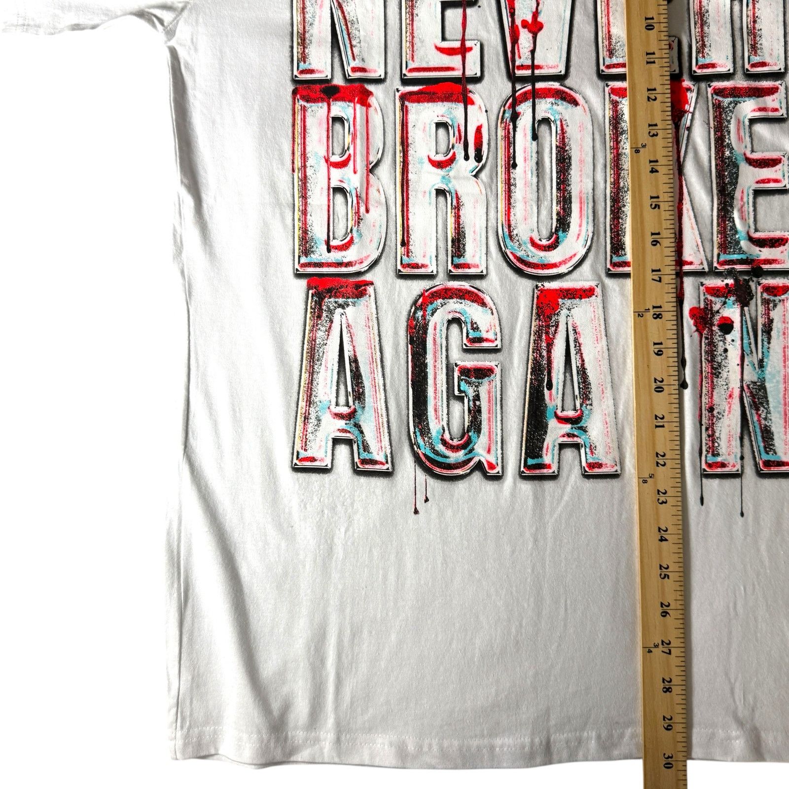 Other Never Broke Again Bloody Drip Big Logo T-shirt Mens L - Punk Size US L / EU 52-54 / 3 - 12 Thumbnail