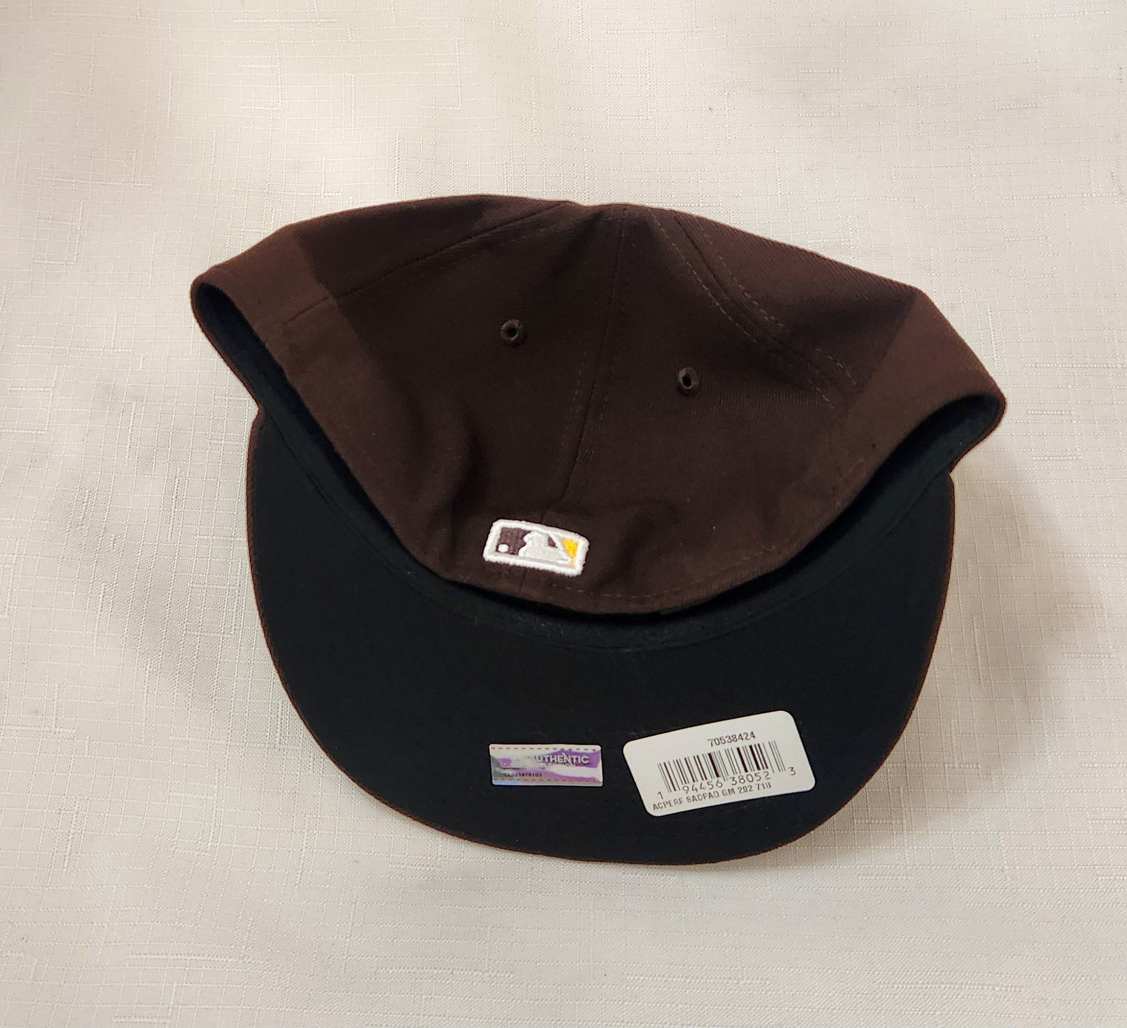 New Era New Era 59FIFTY San Diego Padres Classic Brown/Gold MLB Size ONE SIZE - 3 Thumbnail