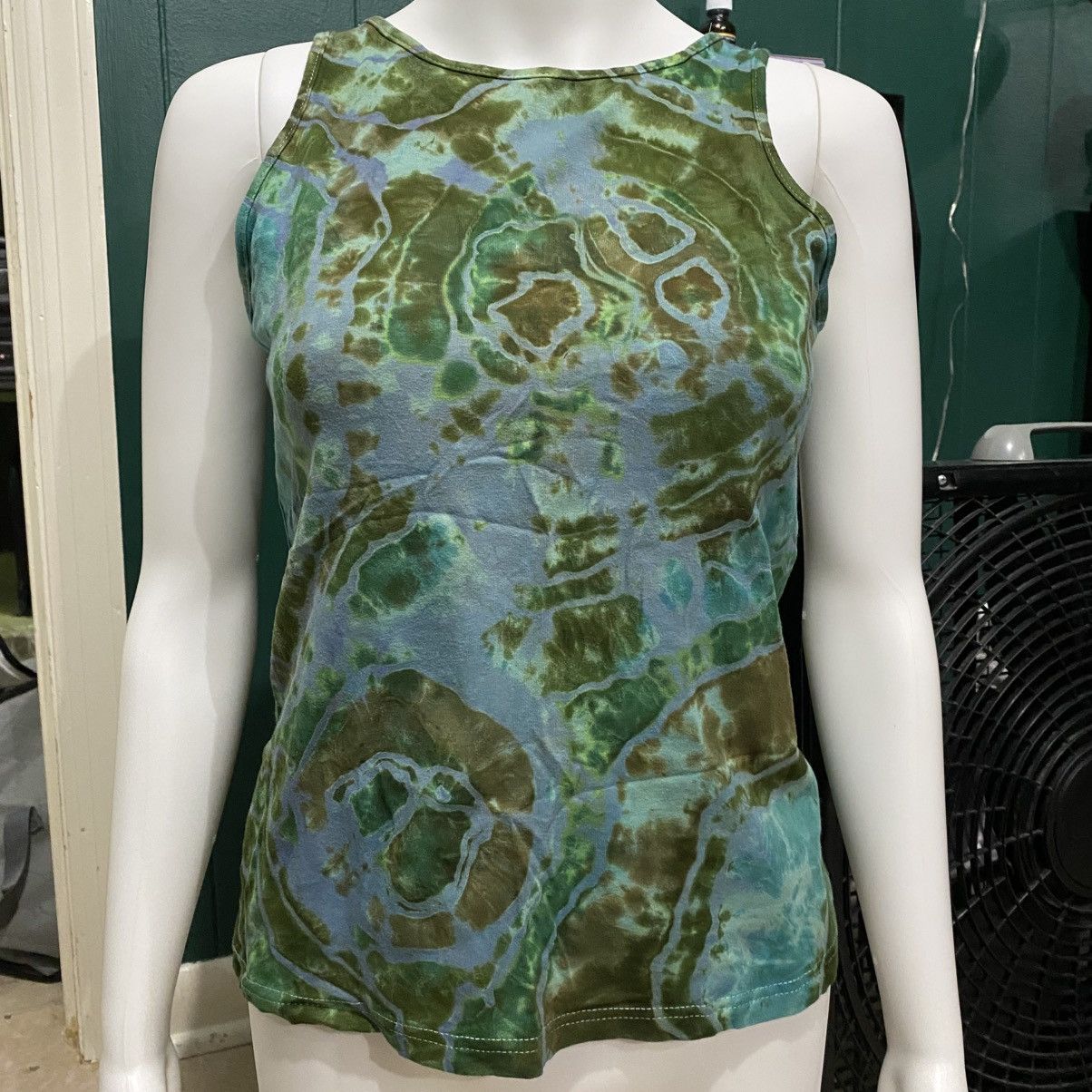 Other Earthy Geode Tie Dye High Neck Tank Top Size M / US 6-8 / IT 42-44 - 1 Thumbnail
