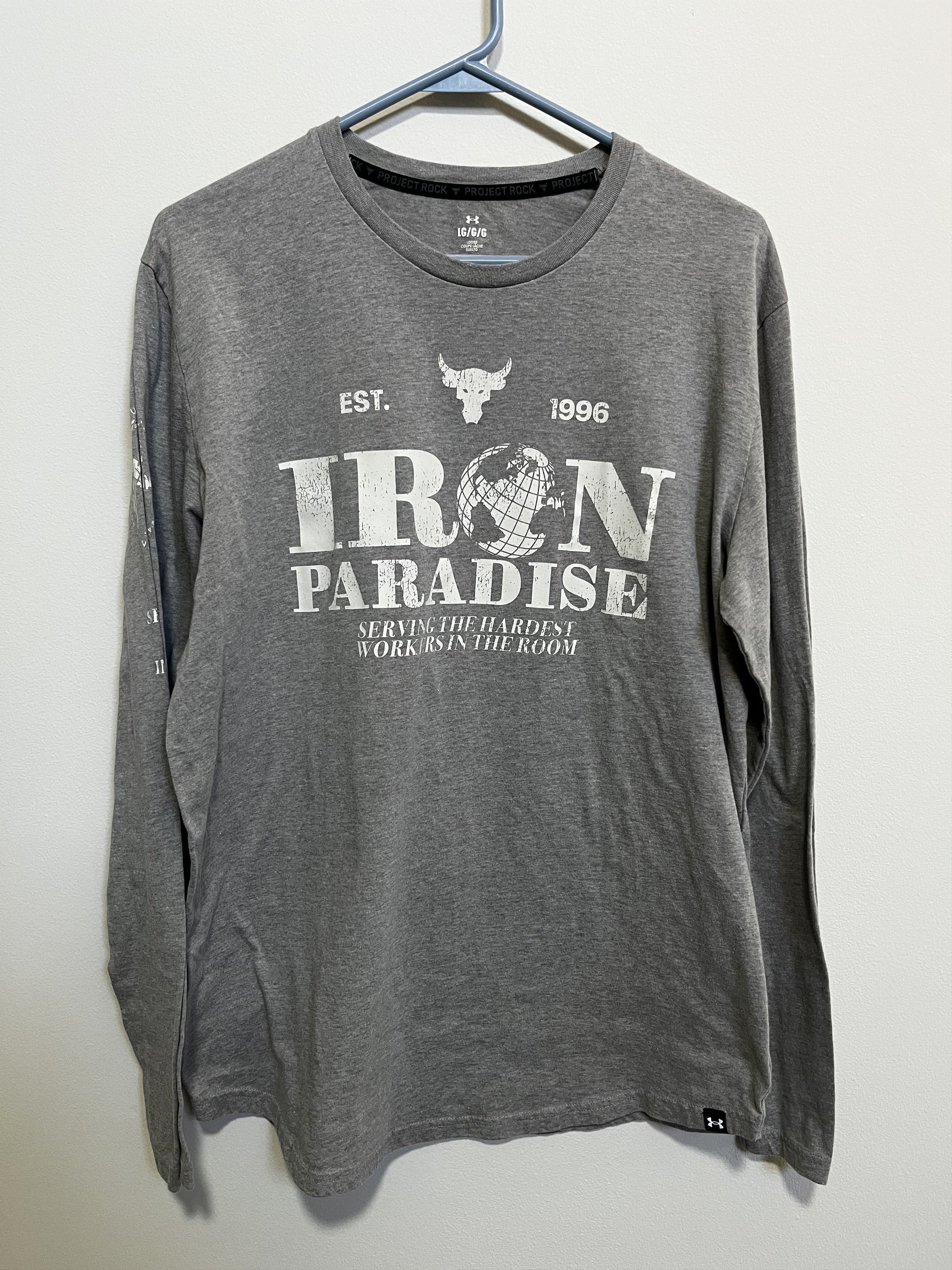 Under Armour Under Armour x Project Rock Iron Paradise Open 24 Hours Size US L / EU 52-54 / 3 - 1 Thumbnail