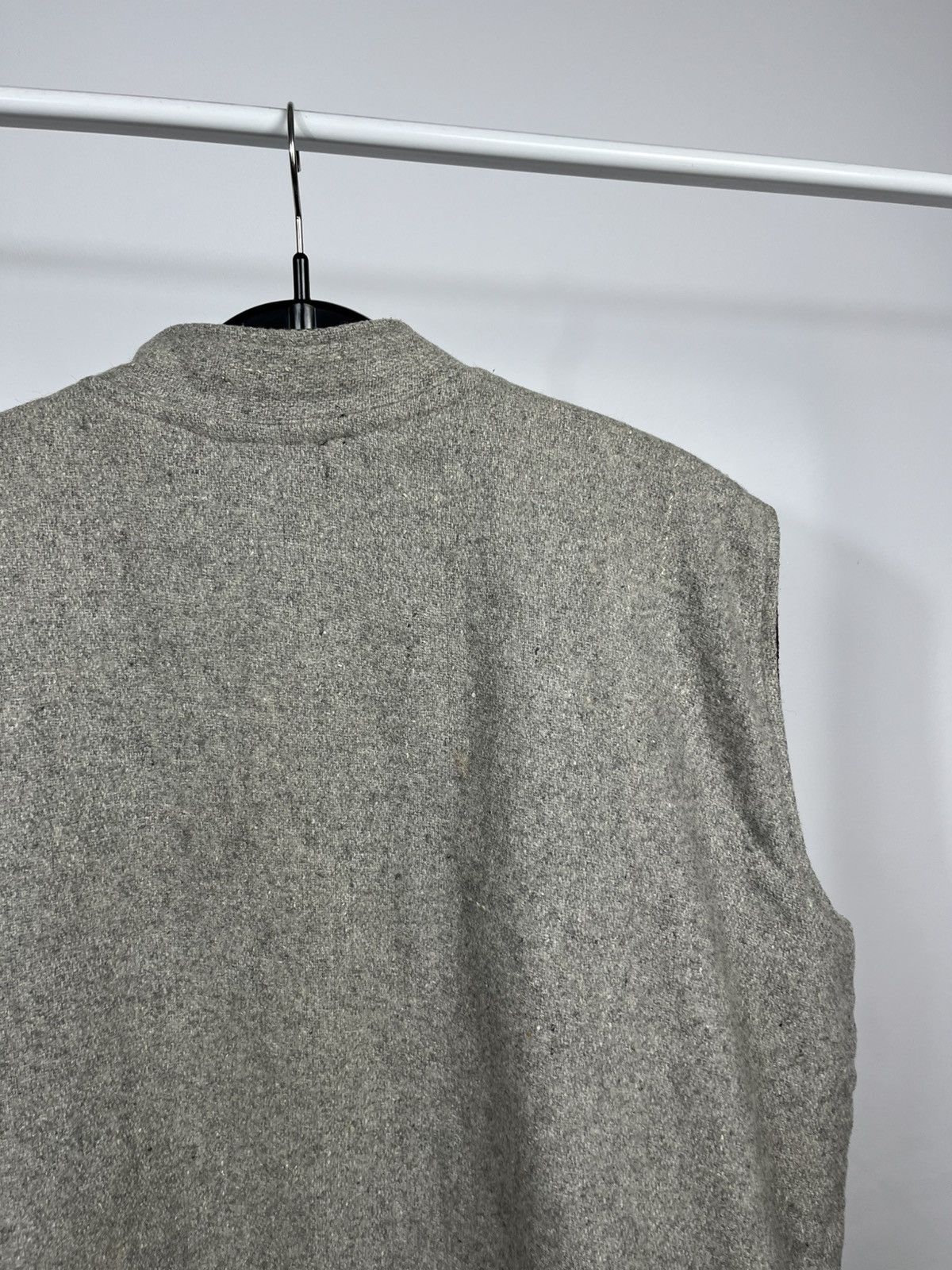 Other Vintage Reversible Wool Vest Button Up Classic Style Size US XL / EU 56 / 4 - 18 Thumbnail
