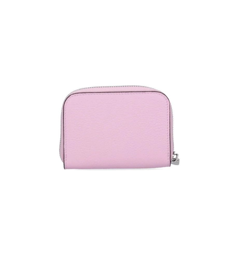 Salvatore Ferragamo o1s1rm0924 Size: OS / Zip Around Leather Wallet in Pink Size ONE SIZE - 2 Thumbnail