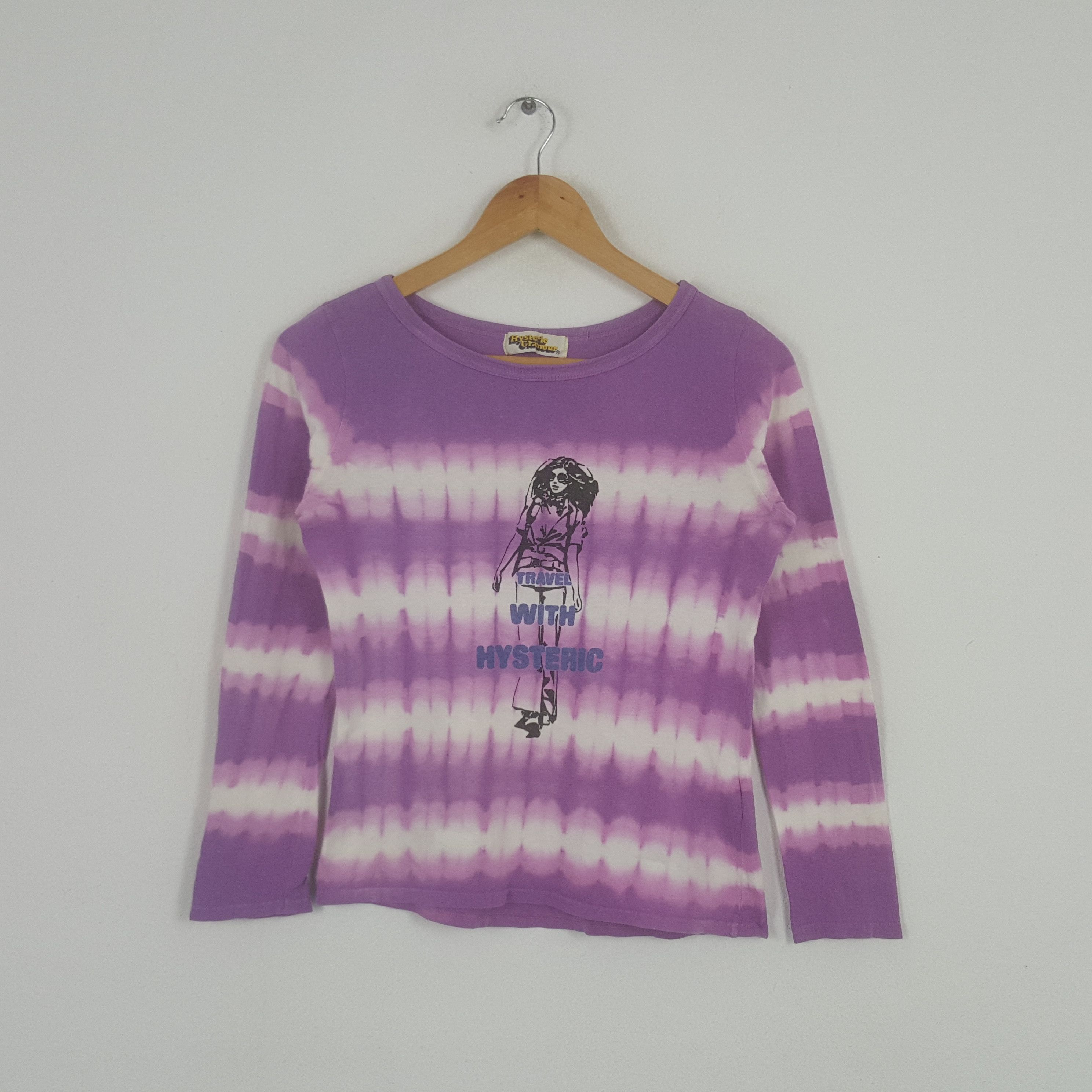 Vintage Travel With Hysteric Glamour Long Sleeve Tshirt