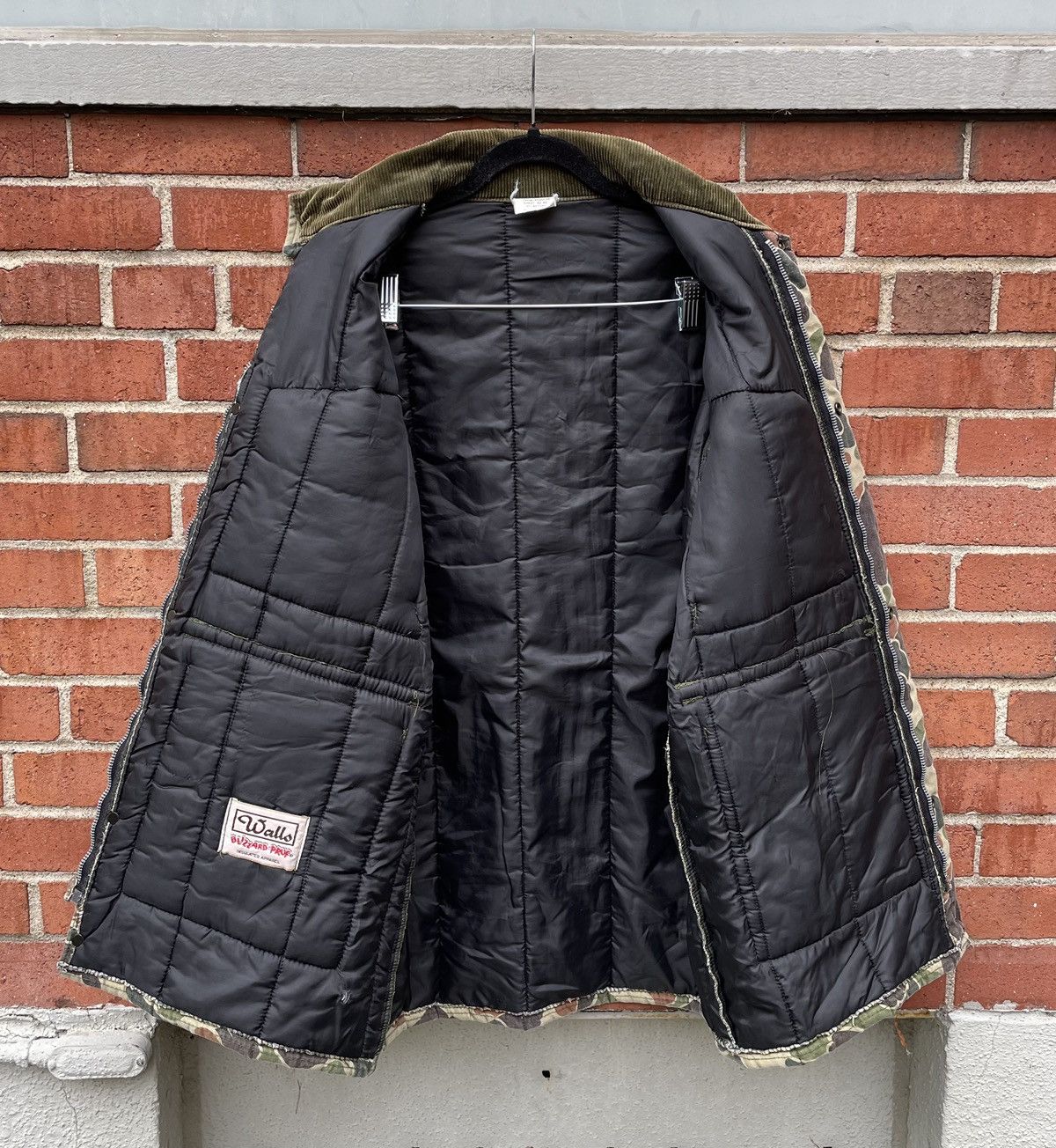 Walls Vintage 80s Walls Blizzard Pruf Insulated Camo Jacket Size US L / EU 52-54 / 3 - 3 Thumbnail
