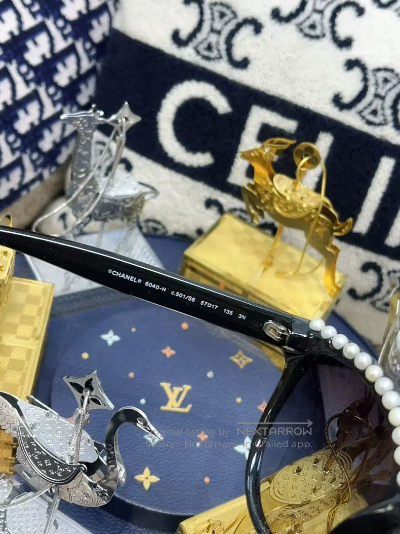 Chanel Chanel Pearl sunglasses Size ONE SIZE - 5 Thumbnail