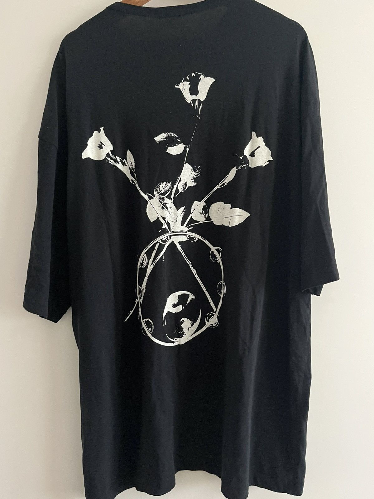 Ann Demeulemeester ANN DEMEULEMEESTER flower print oversized T-Shirts Size US L / EU 52-54 / 3 - 1 Thumbnail
