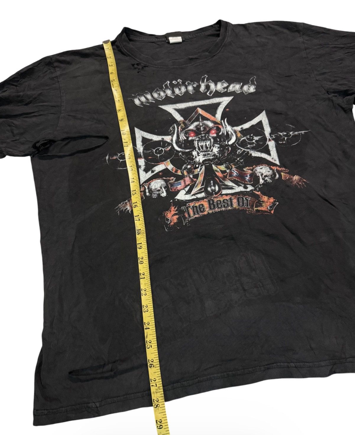 Band Tees Motor Head THE BEST OF Vintage Band T-shirt Skull Icon Size US L / EU 52-54 / 3 - 4 Thumbnail
