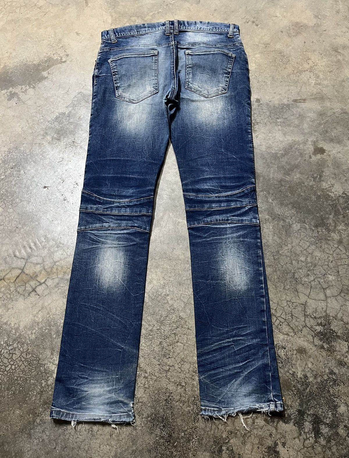 In The Attic In the attic stretchable biker pant like balmain distressed Size US 31 - 9 Thumbnail
