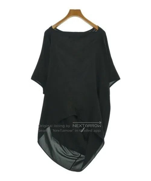 Junya Watanabe Junya Watanabe Black Crew Neck Short Sleeve Top Size S / US 4 / IT 40 - 2 Thumbnail