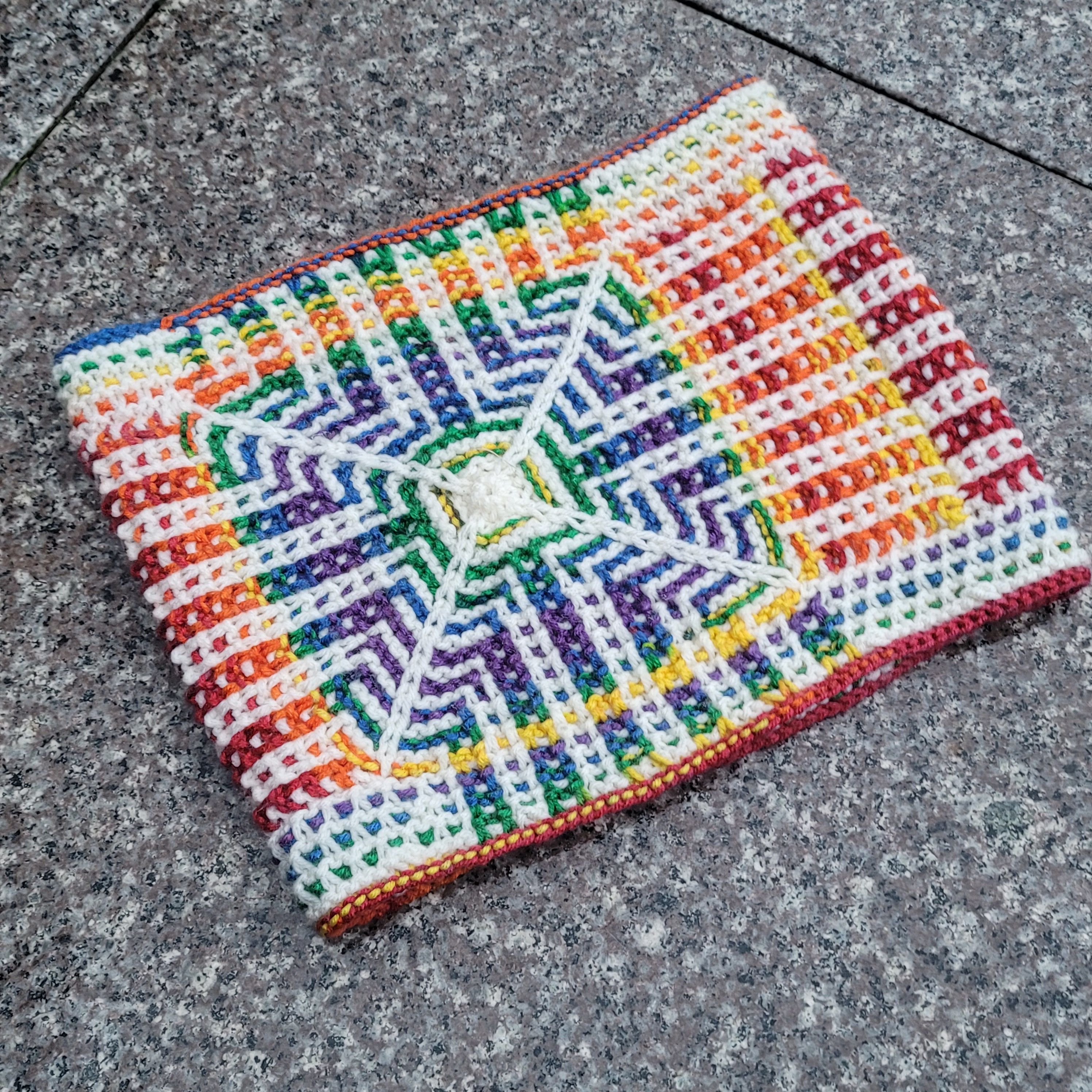 Other Hand-made boho neck warmer scarf Size ONE SIZE - 2 Thumbnail
