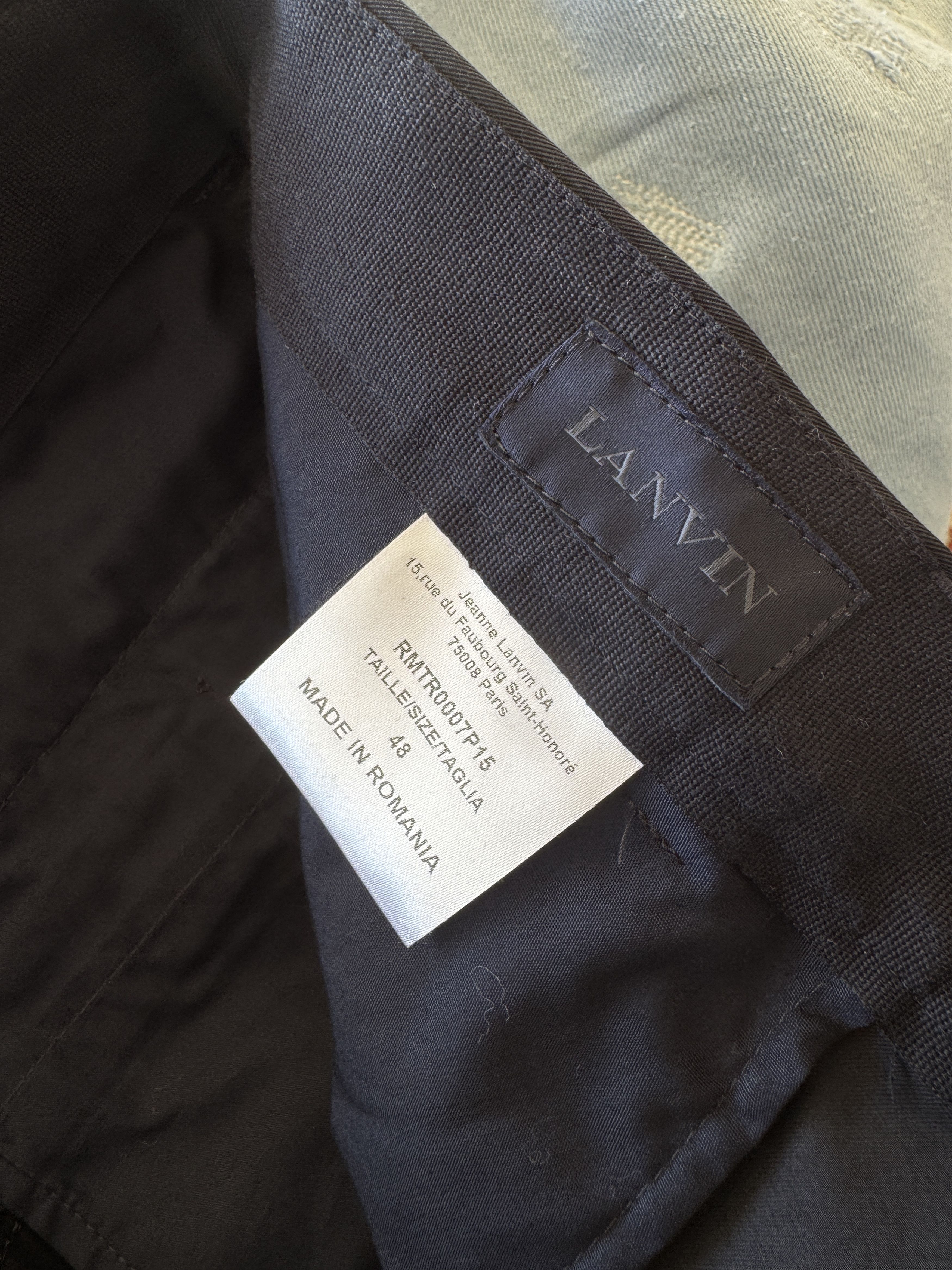 Lanvin Lanvin Side Zip Pants Size US 32 / EU 48 - 12 Thumbnail