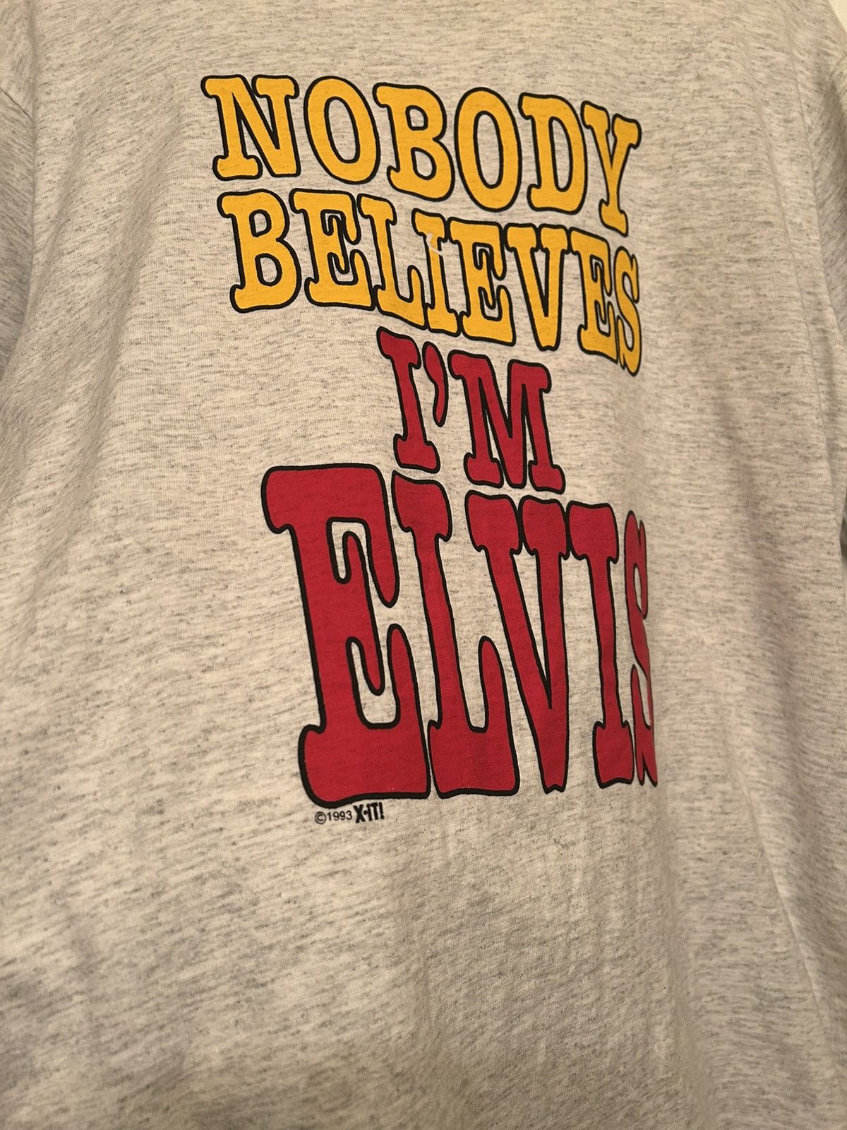 Vintage Vintage ‘91 Elvis Tshirt szL Size US L / EU 52-54 / 3 - 3 Thumbnail
