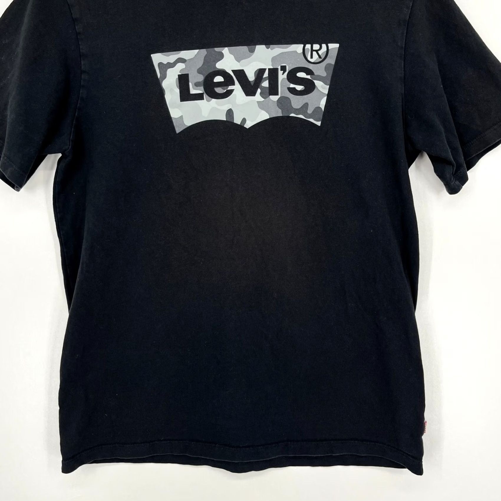 Levi's Levi's T-Shirt Men's M Black Camouflage Logo Short Sleeve Crew Neck Cotton Size US M / EU 48-50 / 2 - 3 Thumbnail