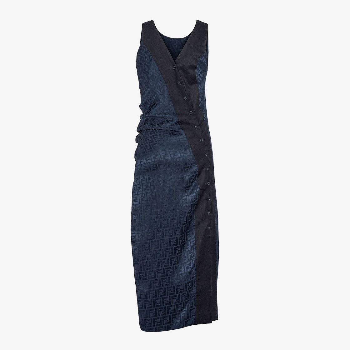 Fendi o1s1wg110825 Dress in Black Size XL / US 12-14 / IT 48-50 - 2 Thumbnail