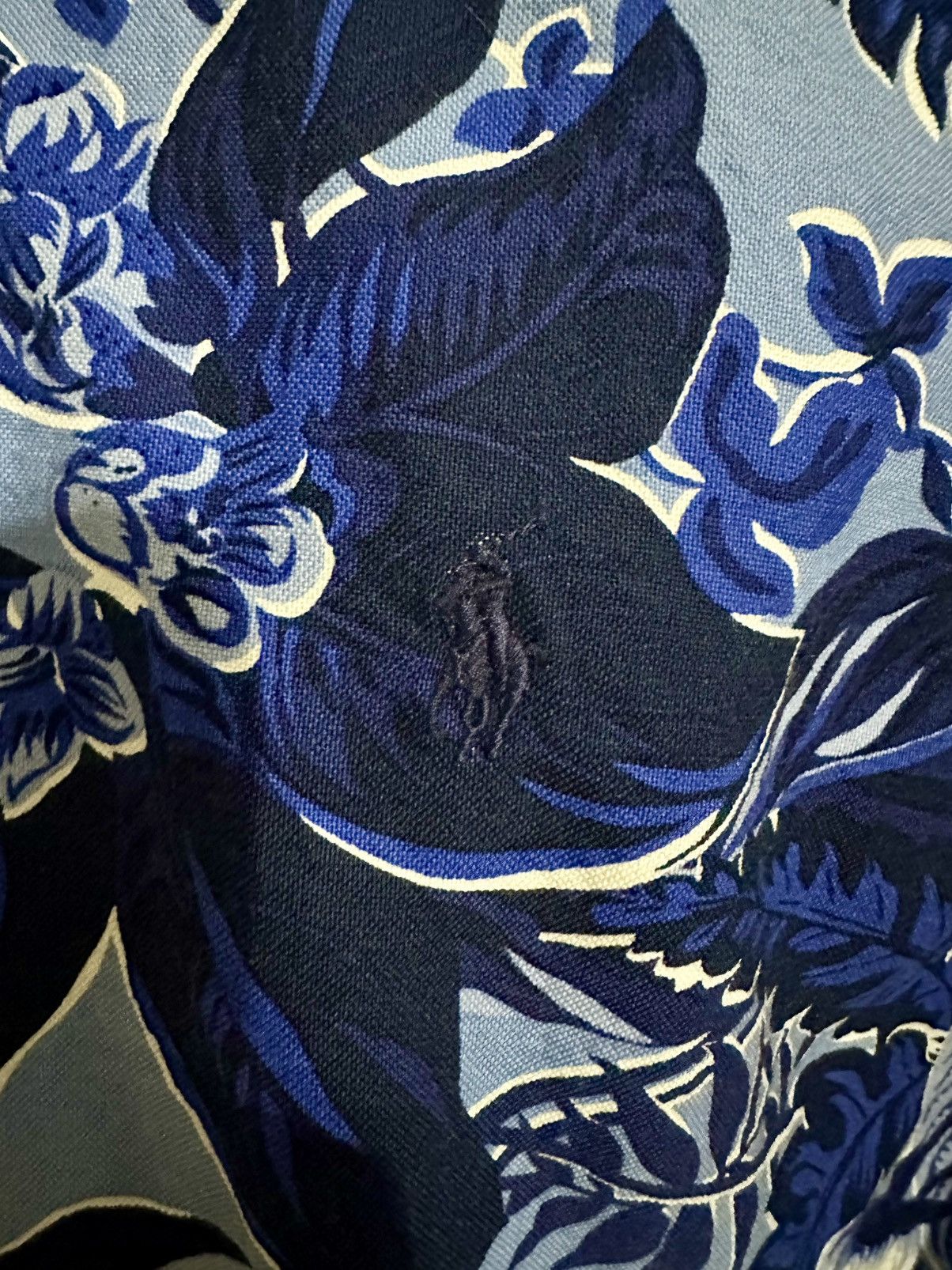 Polo Ralph Lauren Polo Ralph Lauren blue floral classic fit oxford shirt XXL Size US XXL / EU 58 / 5 - 4 Thumbnail