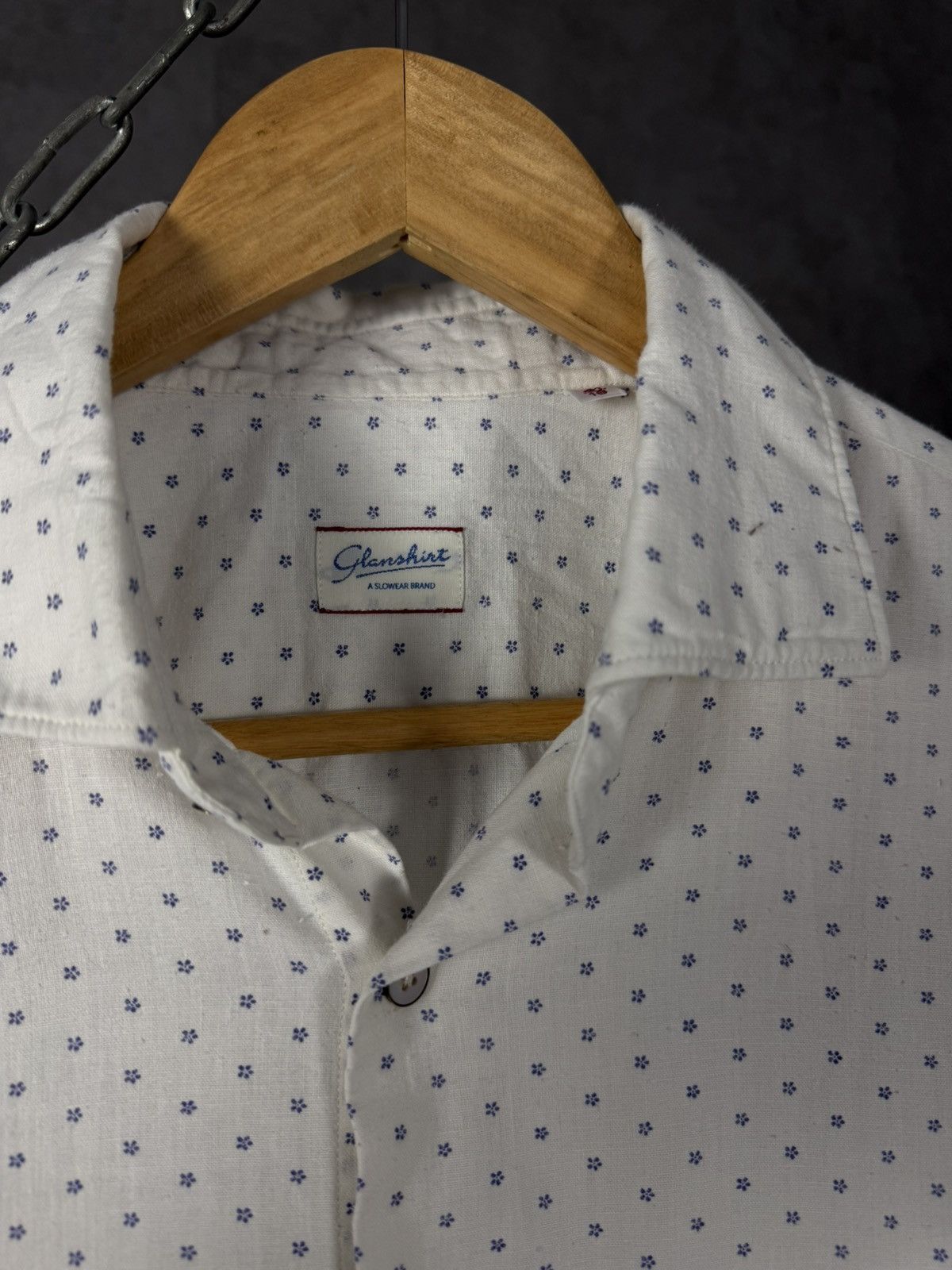 Glanshirt Slowear Shirt in White, Men's (Size M) — image 3 of 6