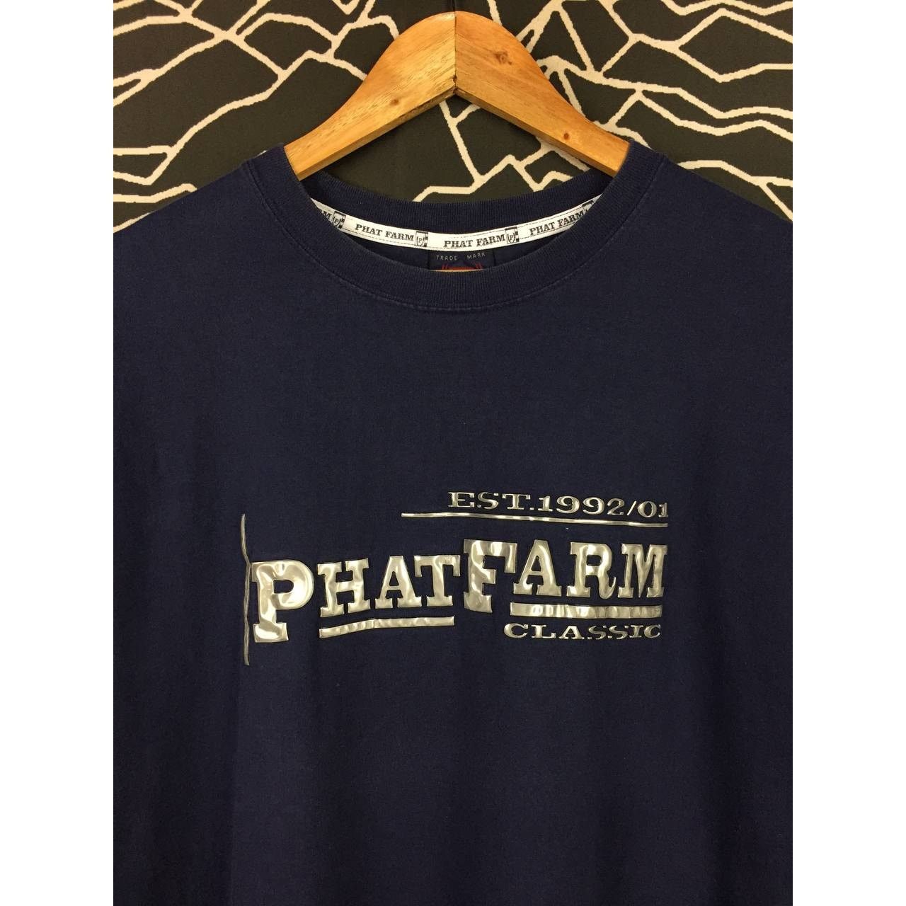 Phat Farm × Vintage Vtg Phat Farm Classic American Design Hip Hop Tee Size US XL / EU 56 / 4 - 3 Thumbnail