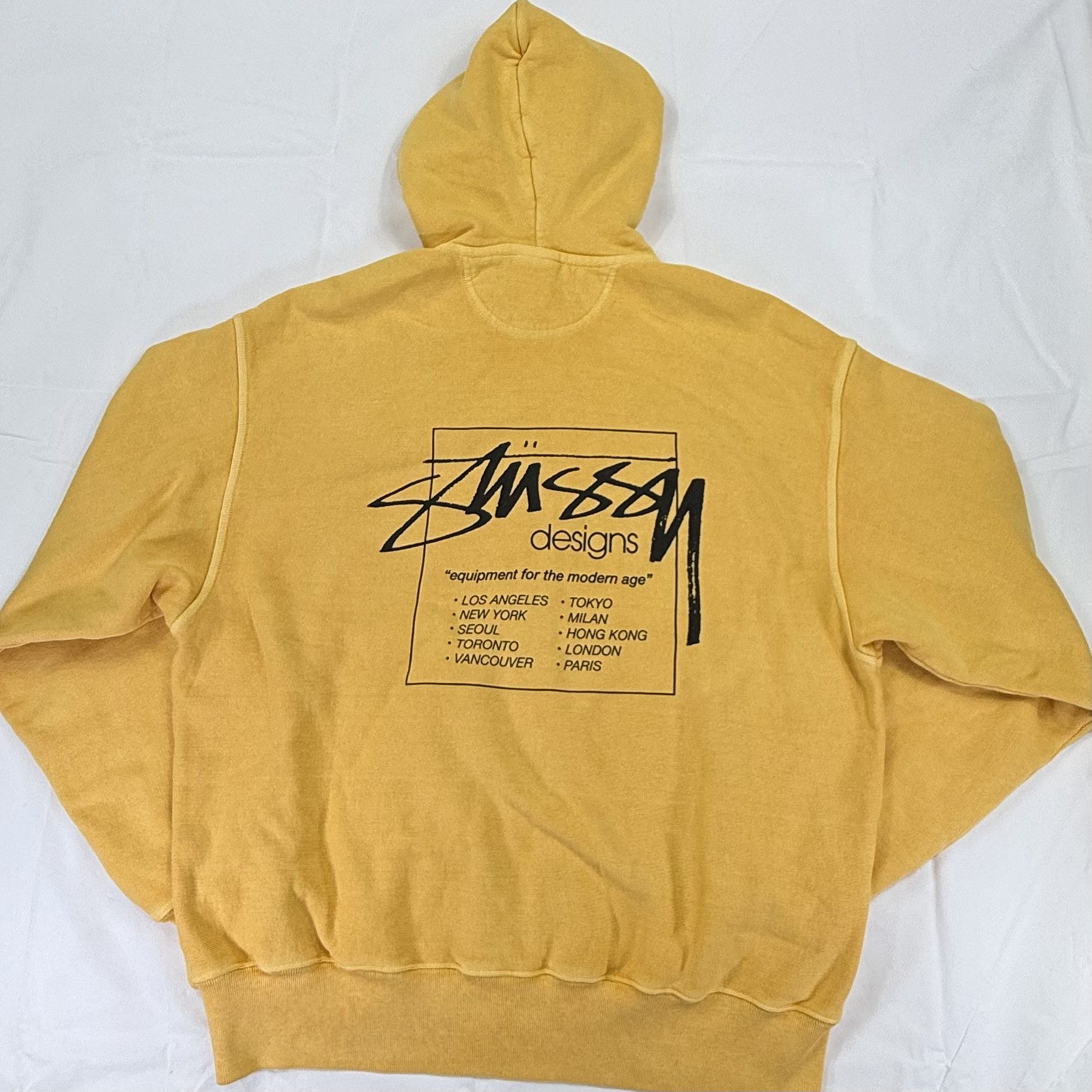 Japanese Brand × Stussy × Vintage Stüssy Mesh Zip-Up Hoodie | Grailed