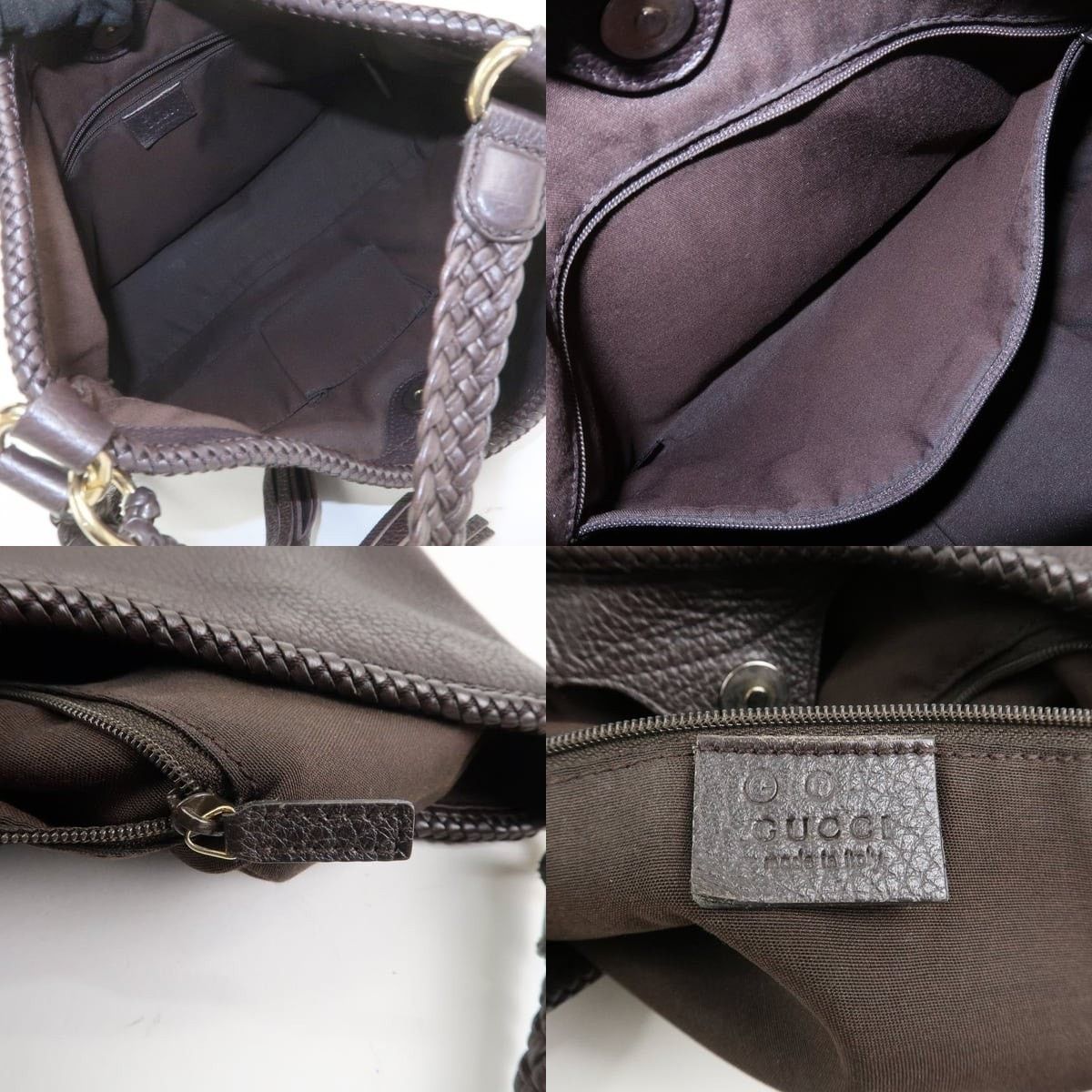 Gucci Gucci Soho Calfskin Shoulder Bag Brown Size ONE SIZE - 7 Thumbnail