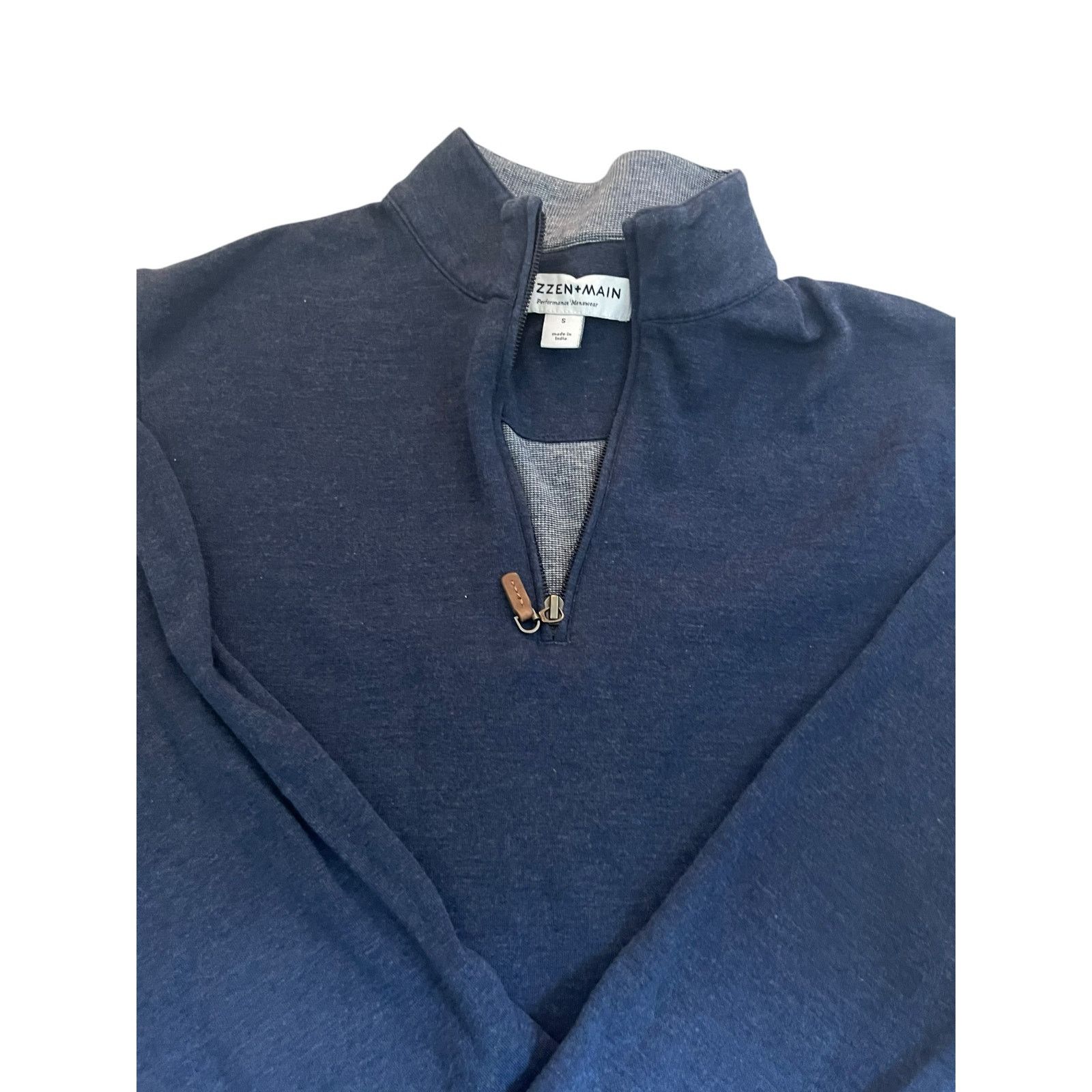 Mizzen+Main Mizzen+Main Navy Quarter-Zip Pullover – Size Small Size US S / EU 44-46 / 1 - 4 Thumbnail