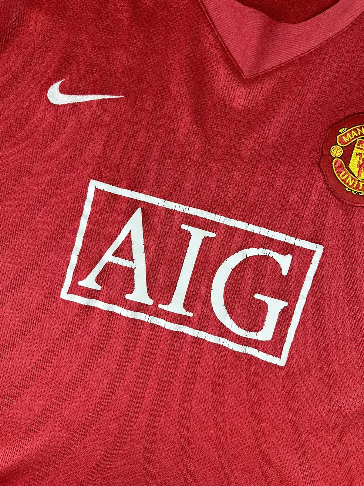 Nike Nike Manchester United 2007/09 Home Soccer Football Jersey Size US XXL / EU 58 / 5 - 8 Thumbnail