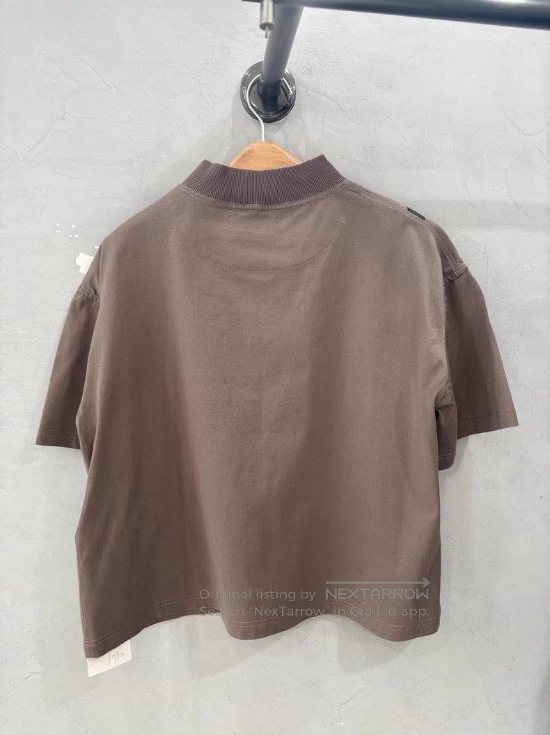 Hermes Hermes Brown chain pattern short-sleeved top Size XXS / US 00 / IT 34 - 2 Thumbnail