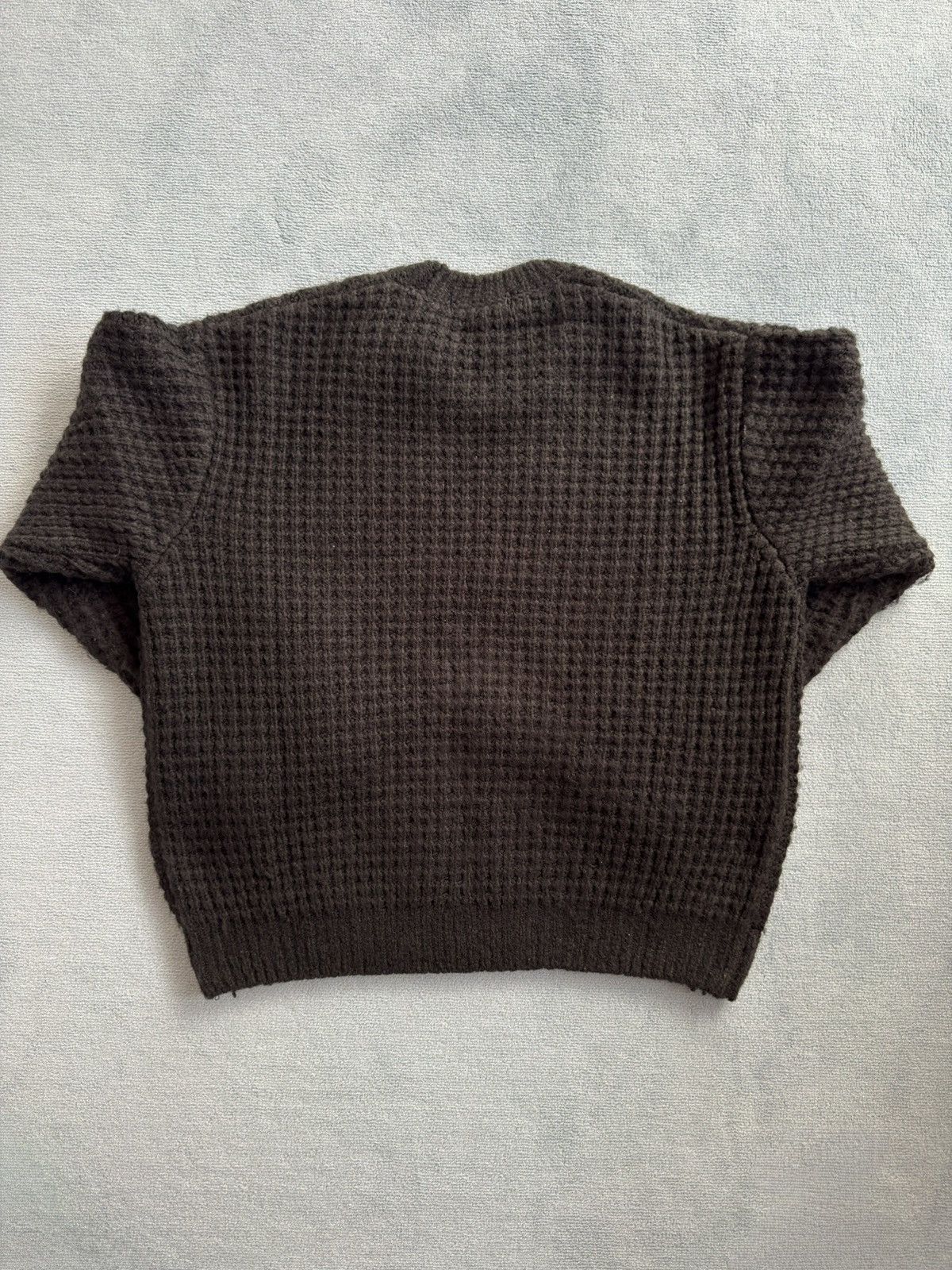 Supreme Supreme Small Box Waffle Sweater Size US M / EU 48-50 / 2 - 3 Thumbnail