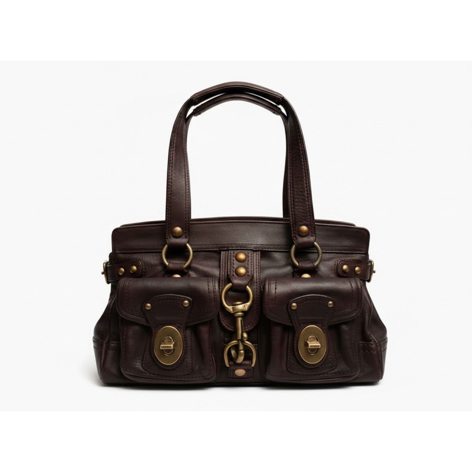 Coach Coach 65th Legacy Mandy Satchel Mahogany Restored Size ONE SIZE - 10 Thumbnail