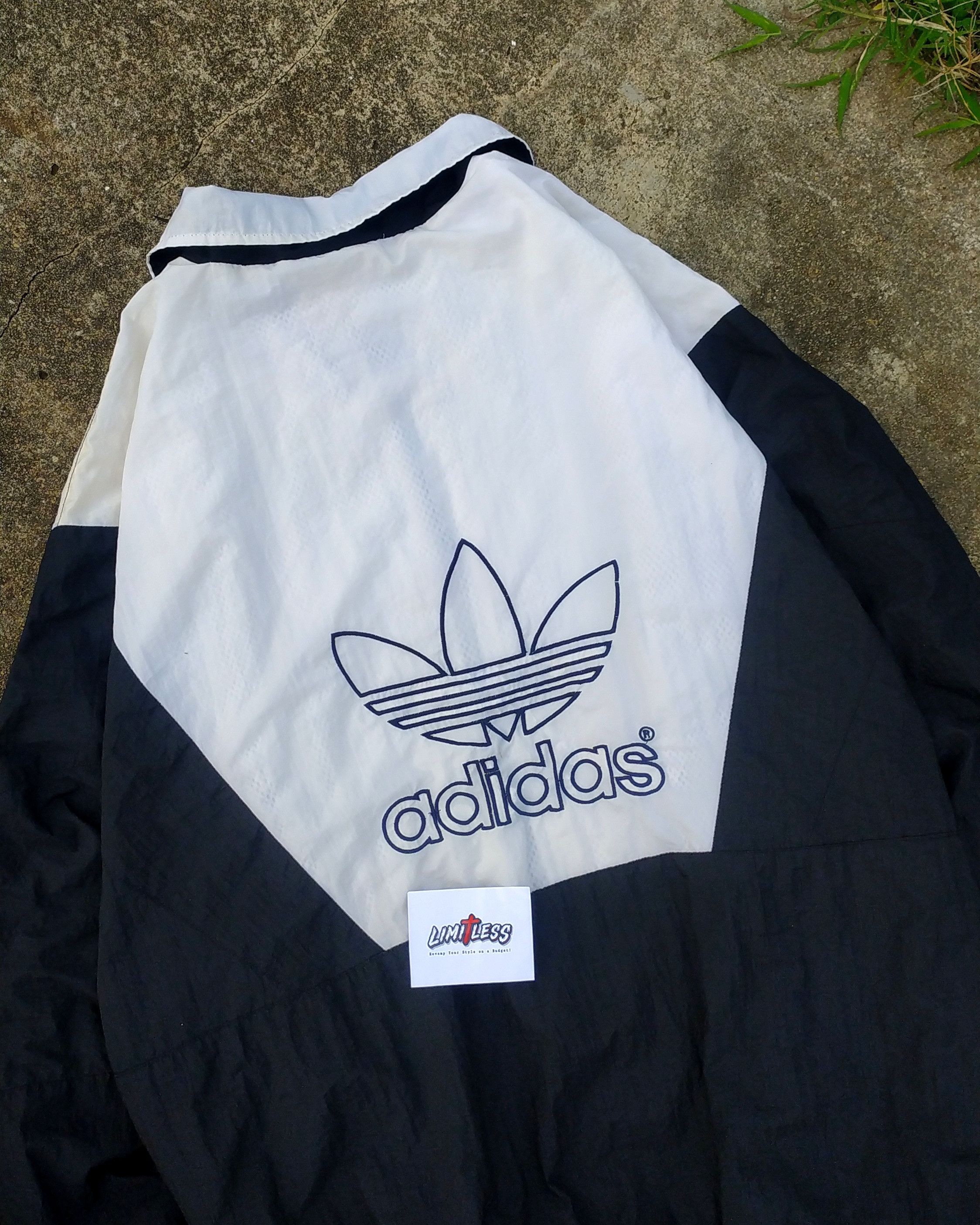 Adidas Windbreakers Adidas Trifoil Big Size Size US L / EU 52-54 / 3 - 4 Thumbnail