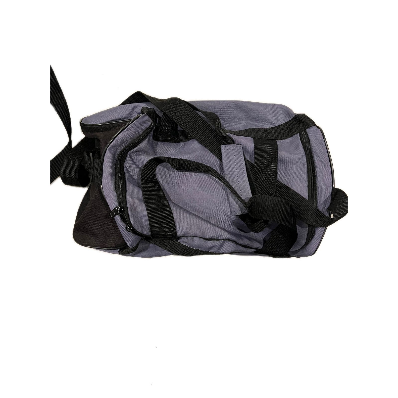 Adidas Adidas Defender Small 16"x10"x8" Black Gray Duffel Gym Bag Size ONE SIZE - 2 Thumbnail