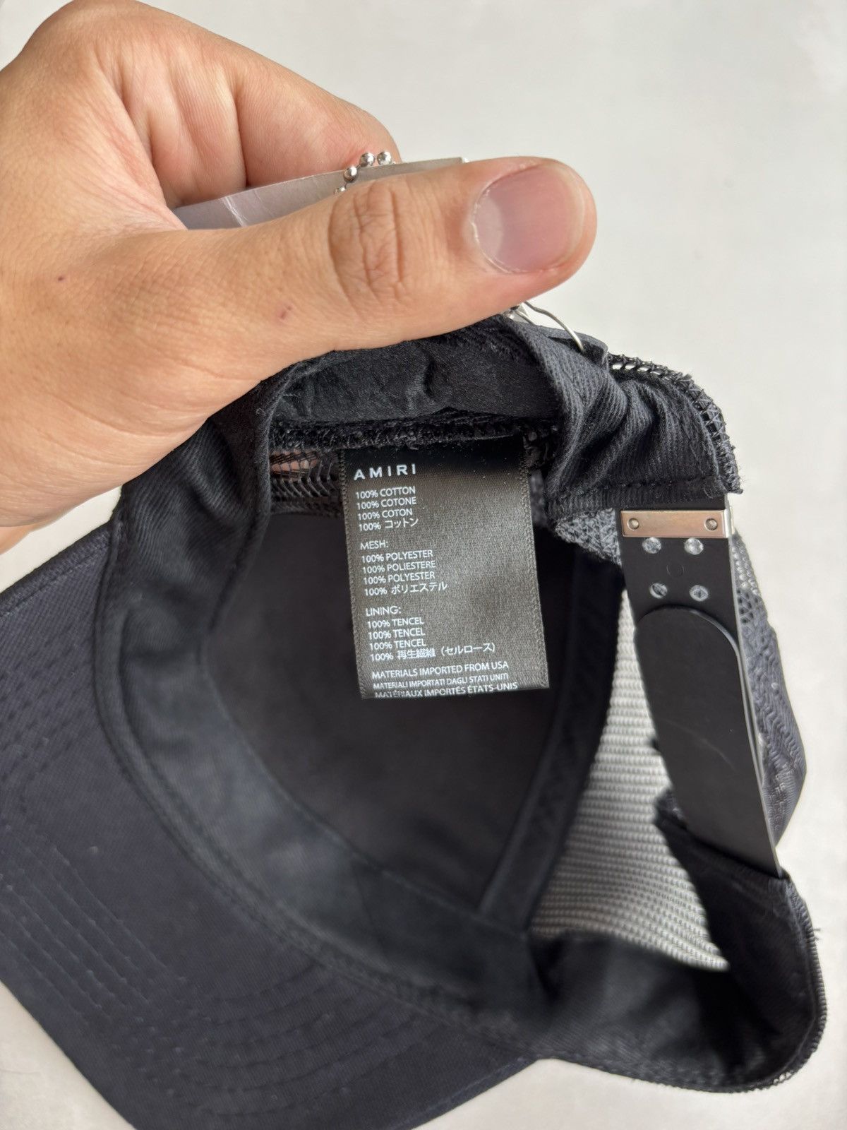 Amiri Amiri Trucker Cap Size ONE SIZE - 6 Thumbnail