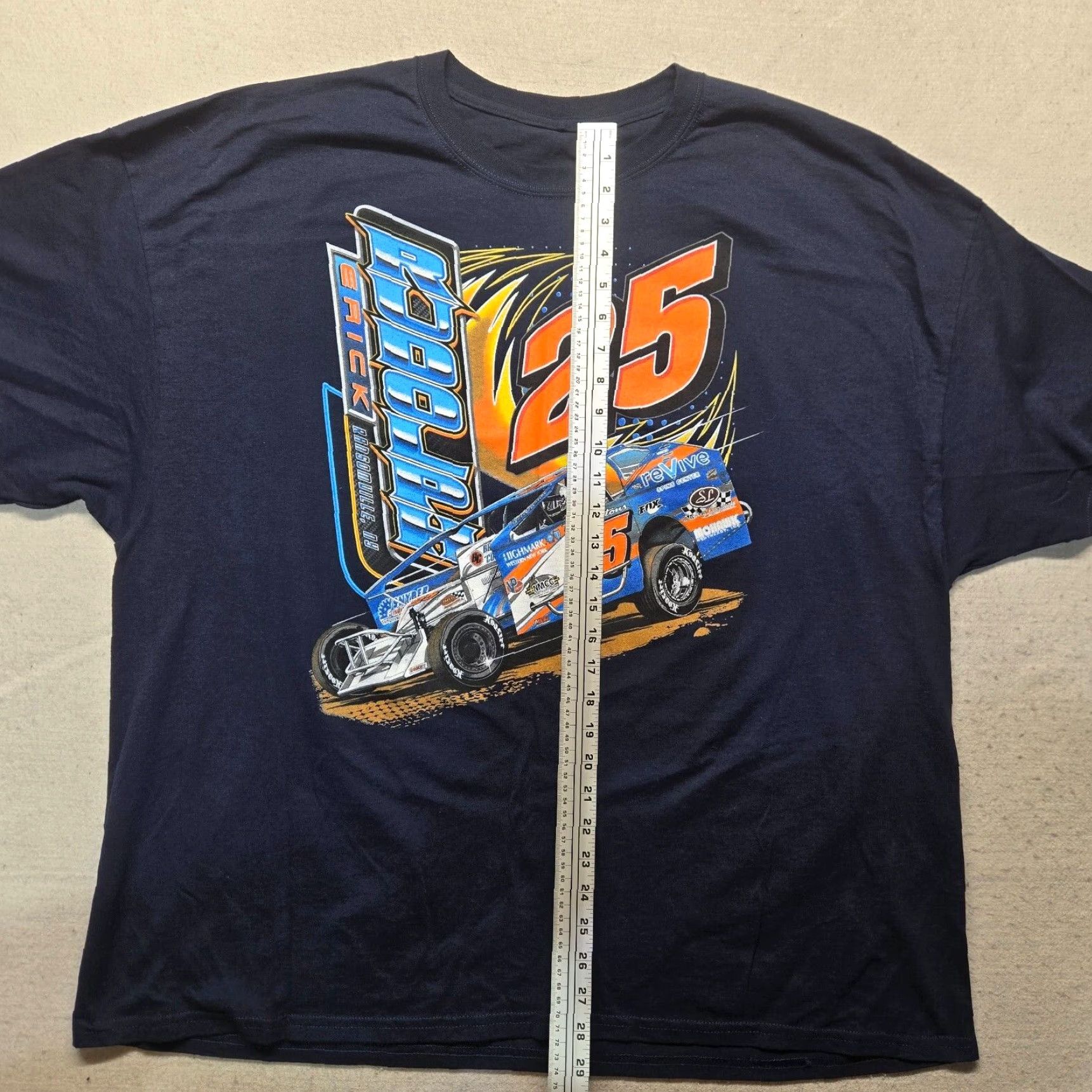 Vintage VINTAGE Racing T-Shirt Men Adult 3XL Black Short Sleeve Logo Cotton All Seasons Size US XXL / EU 58 / 5 - 6 Thumbnail