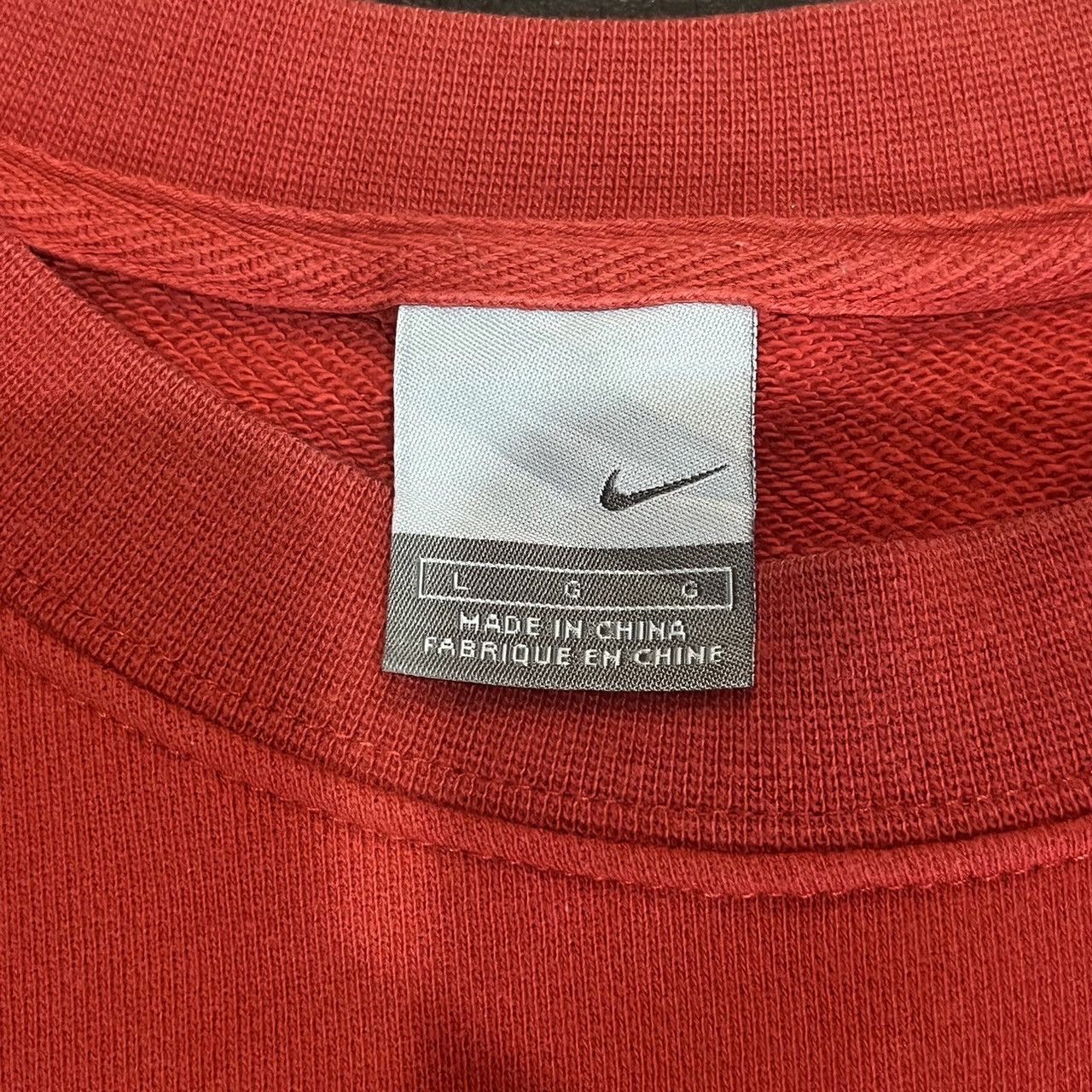 Nike vintage nike travel by air sweatshirt red Size US L / EU 52-54 / 3 - 5 Thumbnail