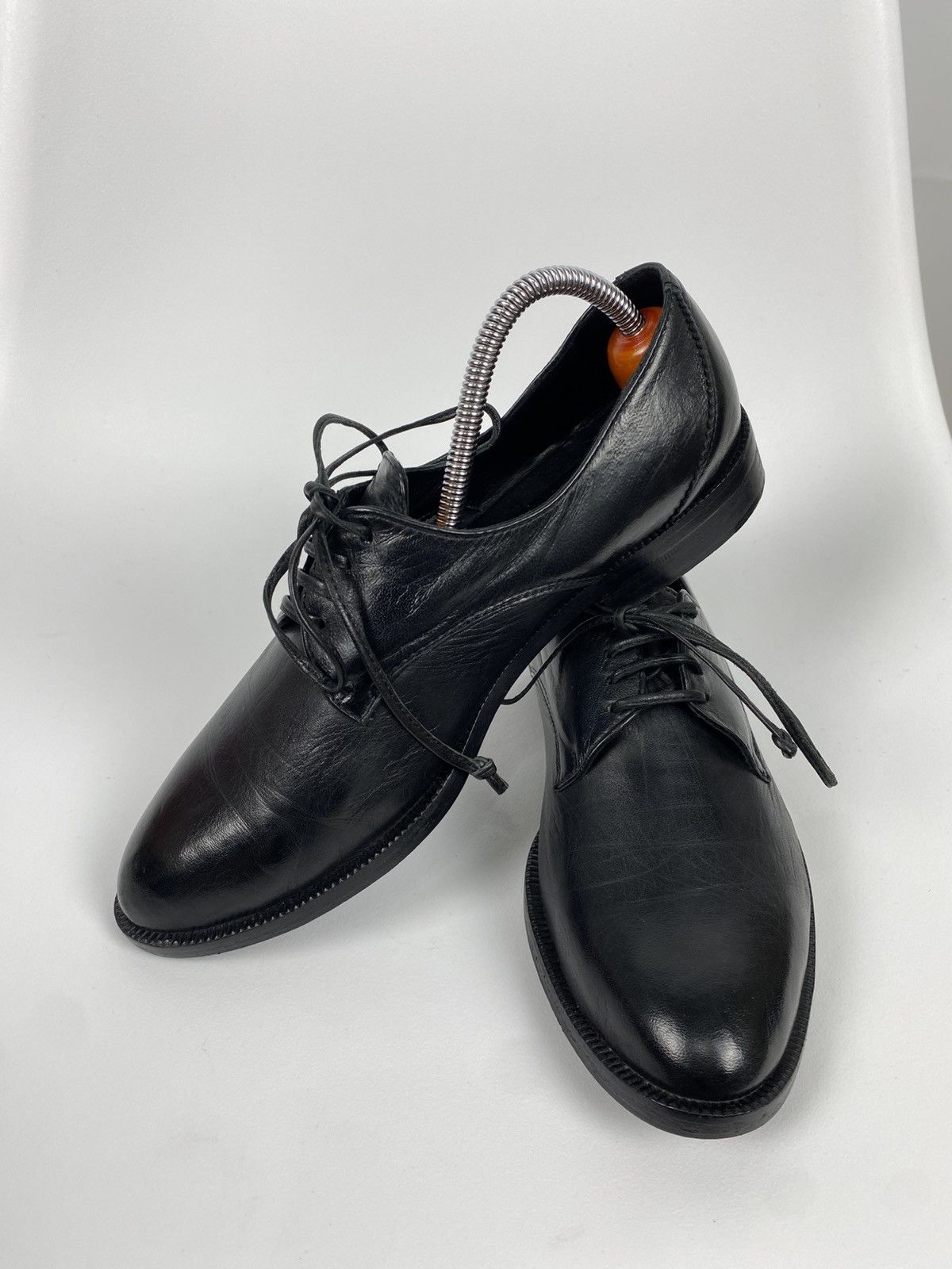 Designer Lorenzo Masiero Genuine Leather Oxford Shoes size 36 Size US 6 / IT 36 - 6 Thumbnail