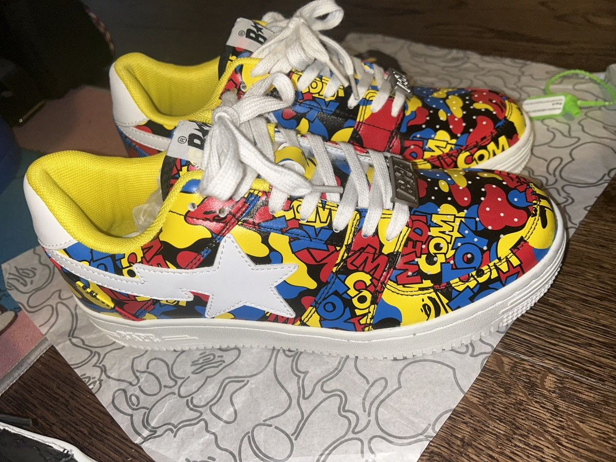 Bape Bapesta X medicomtoy 2020 Size US 8 / EU 41 - 5 Thumbnail