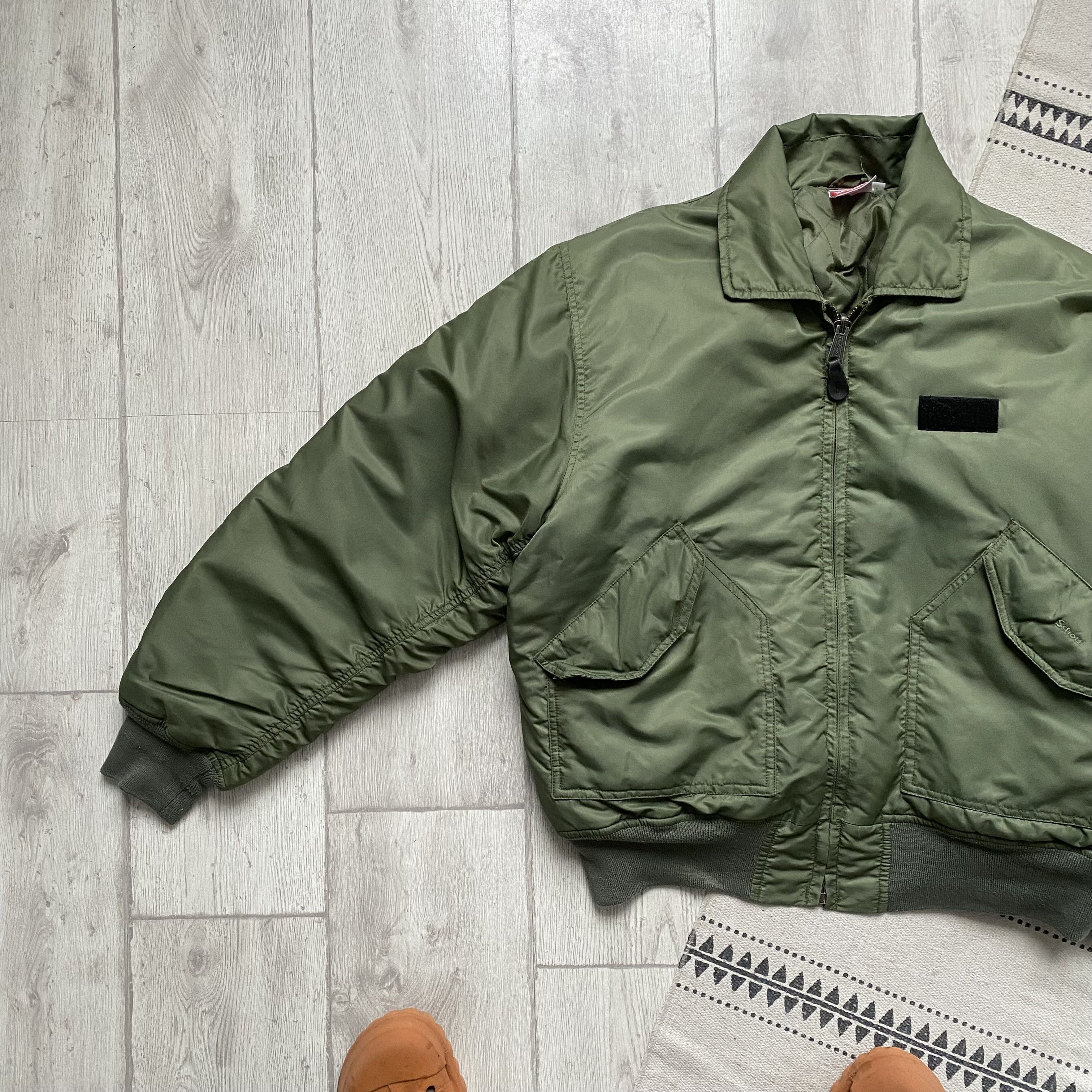 Schott Vintage Flayer Schott CWU Intermediate Bomber Jacket MA 1 Size US M / EU 48-50 / 2 - 5 Thumbnail