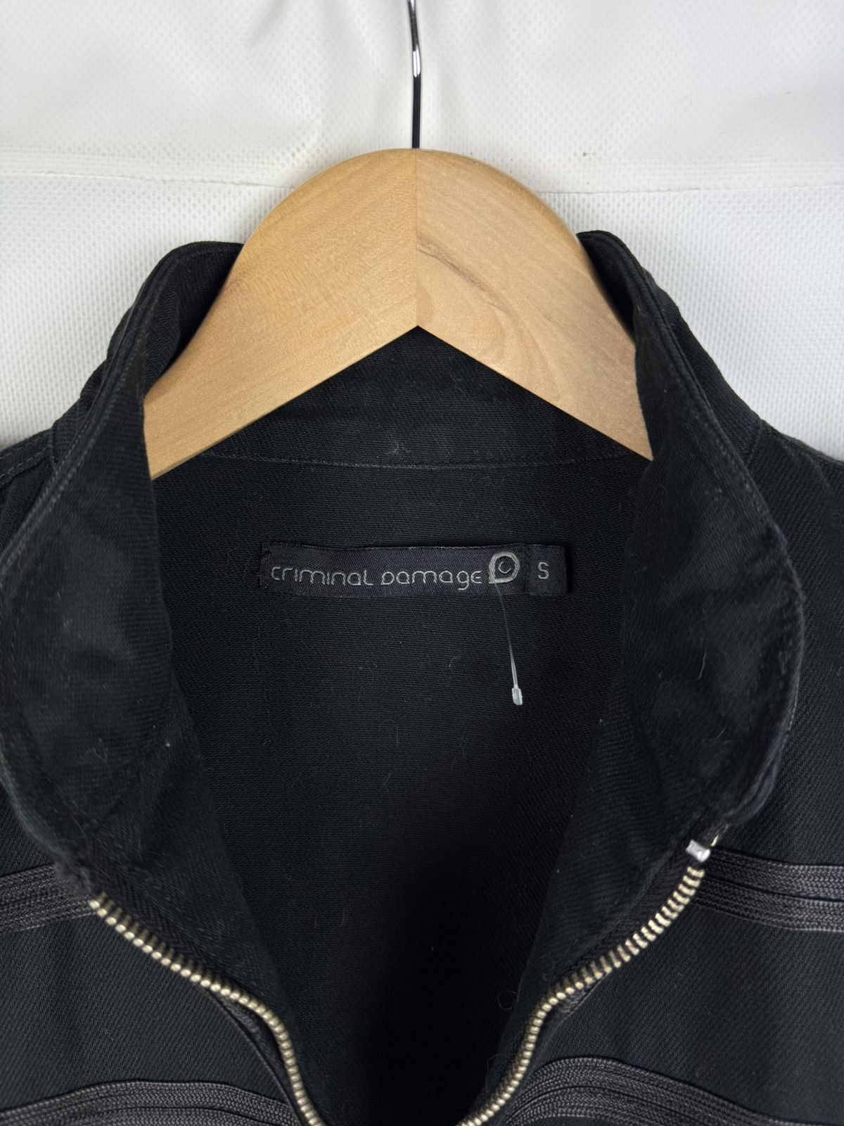 Criminal Damage Criminal Damage Ladies Grid Jacket Full Zip Gothic Size S Size S / US 4 / IT 40 - 12 Thumbnail
