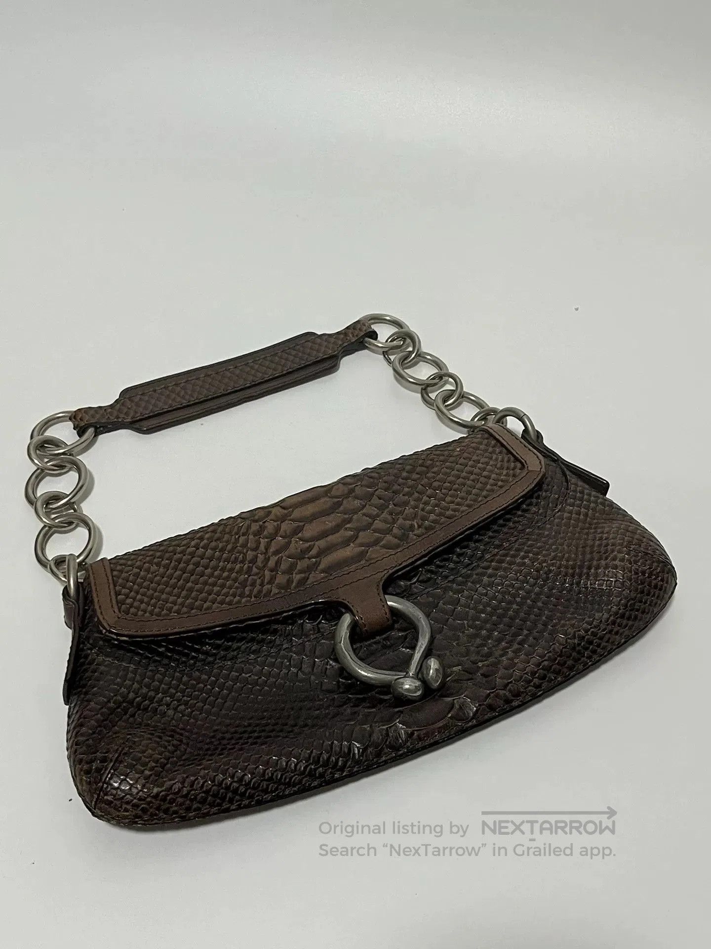 Kenzo Kenzo Snakeskin Underarm Bag. Size ONE SIZE - 2 Thumbnail