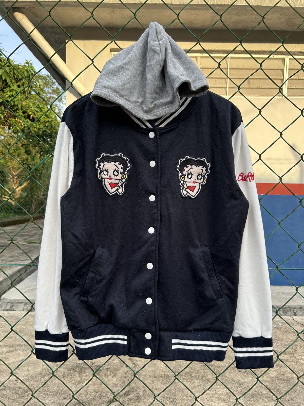Cartoon Network Denifits x Betty Boop Varsity Jacket Size US M / EU 48-50 / 2 - 1 Thumbnail