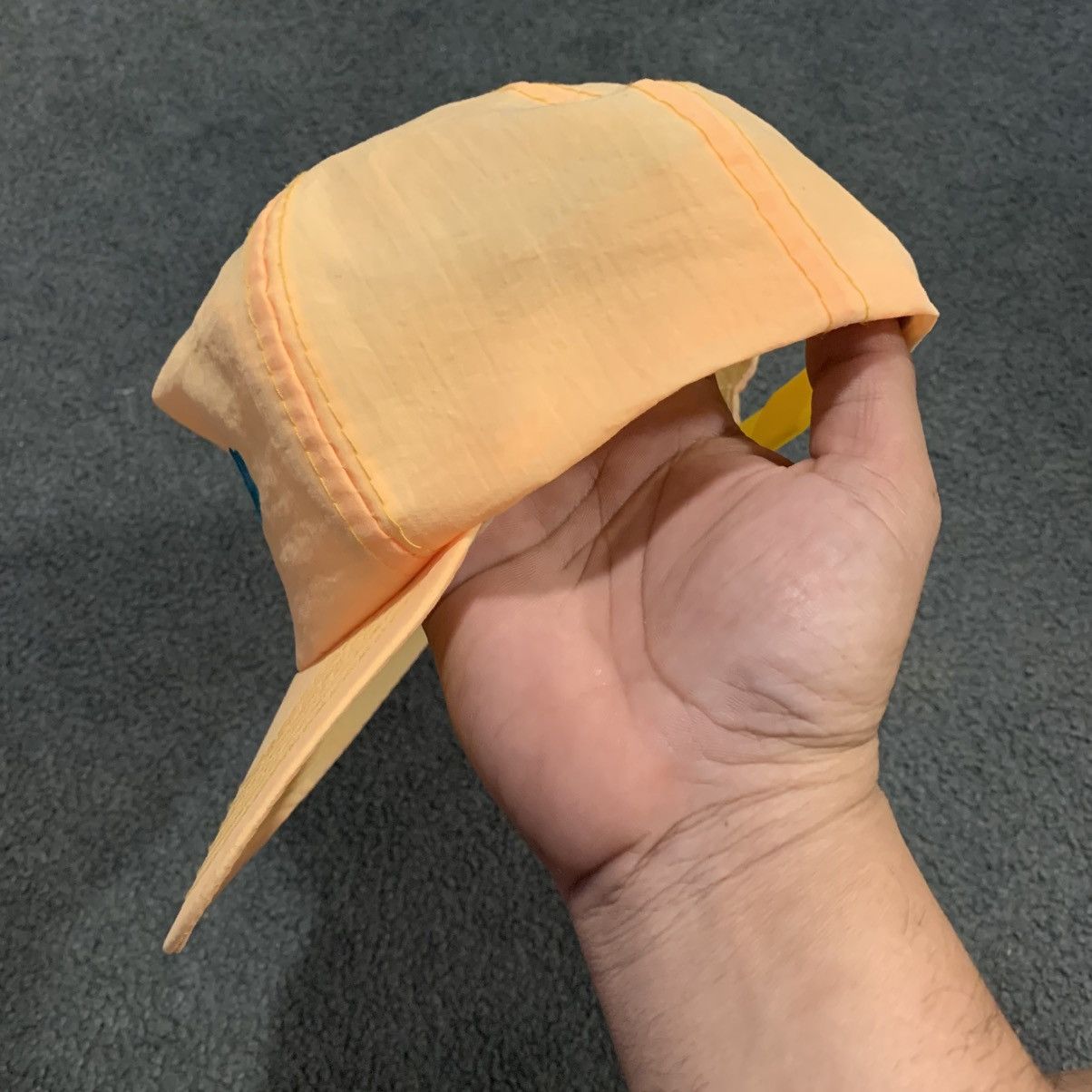 Reebok RARE Vintage 90s Reebok Australia Neon Nylon Snapback - Size ONE SIZE - 3 Thumbnail