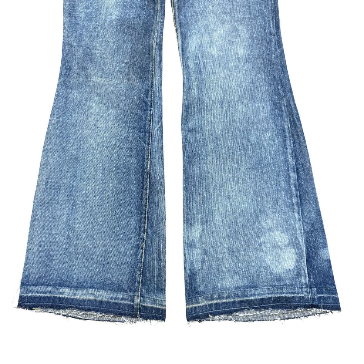 Vintage Vintage X-West Canton Denim Bell Bottom Jeans Size US 30 / EU 46 - 4 Thumbnail