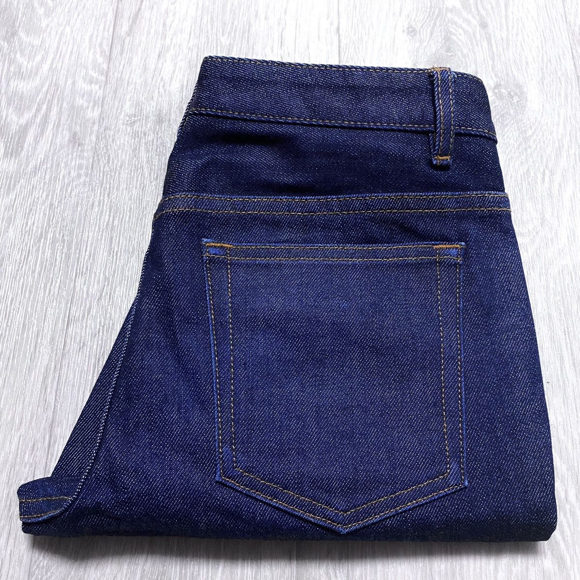 A.P.C. Womens A.P.C. APC Rue Madame Paris Slim Fit Navy Denim Jeans Size 28" / US 6 / IT 42 - 8 Thumbnail