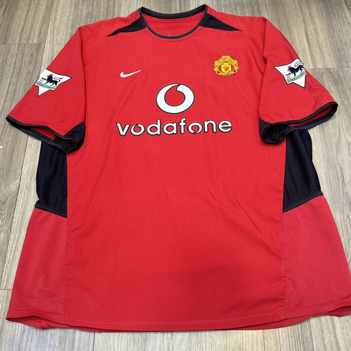 Manchester united 02/03 home shirt #7 Beckham