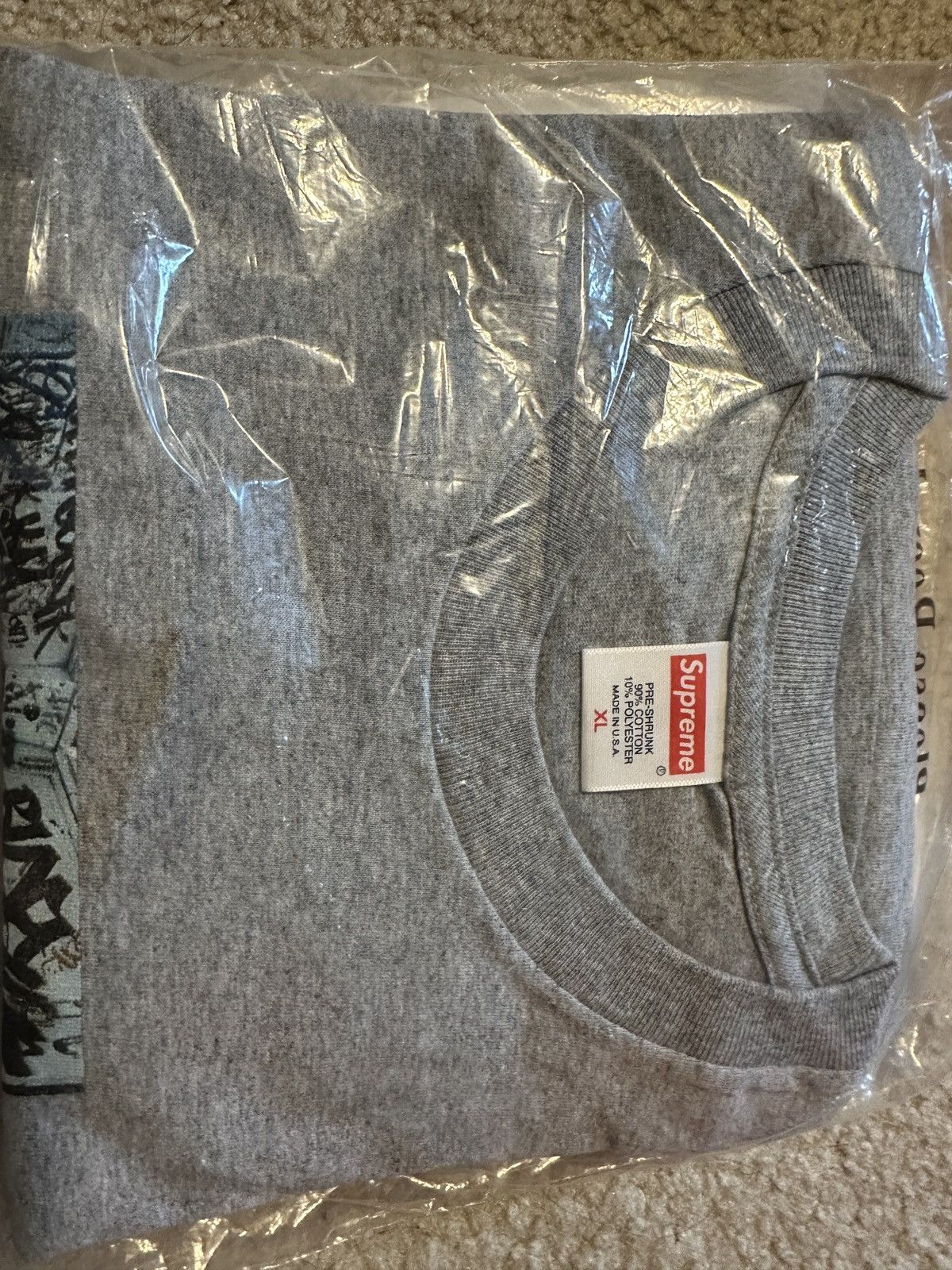 Supreme Supreme Lady Pink Tee FW21 Gray Size US XL / EU 56 / 4 - 2 Thumbnail