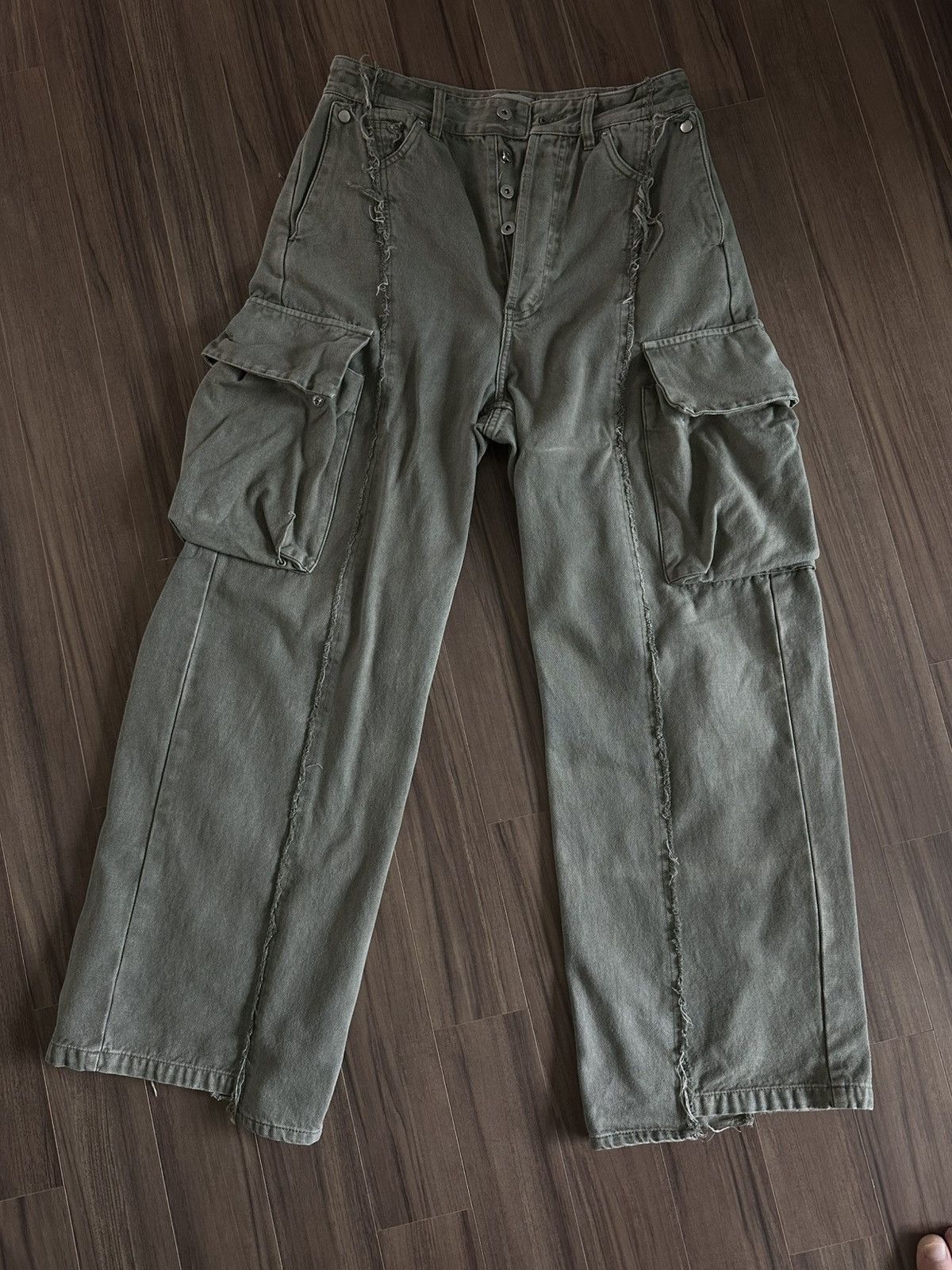 Vuja De Vuja De Andre Sunfaded Chino Pants | Grailed