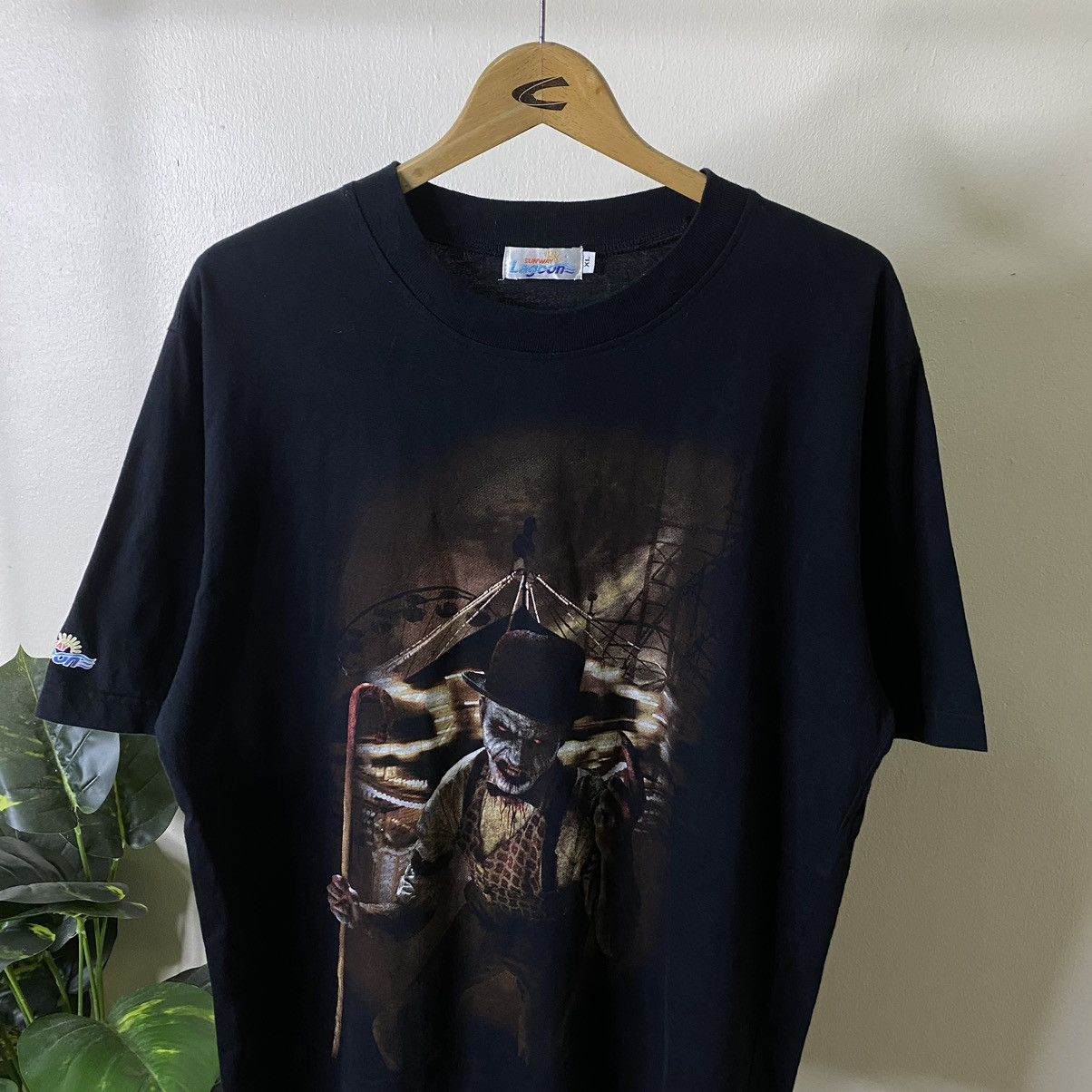 Expert Horror Y2K Nights Of Fright Fesitval Of Fear Horror Theme Park Tee Size US L / EU 52-54 / 3 - 2 Thumbnail